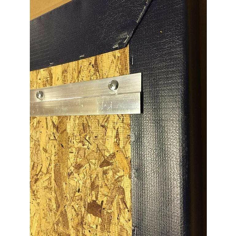 Bison 2" x 6" Firewall Solid Color Hidden Mount Wall Padding WP62NZ