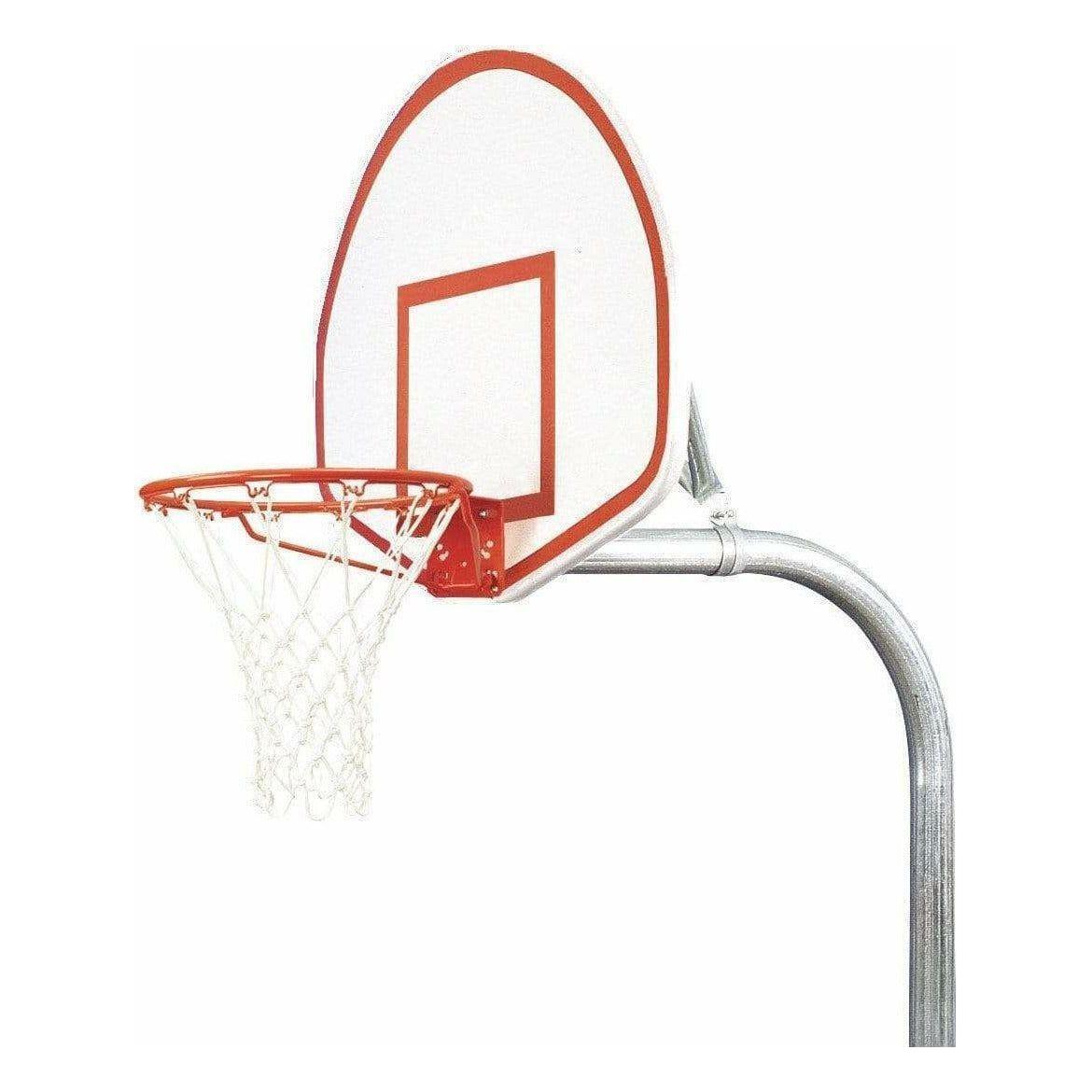 Bison 3-1/2" Tough Duty Aluminum Fan Playground Basketball Hoop PR29