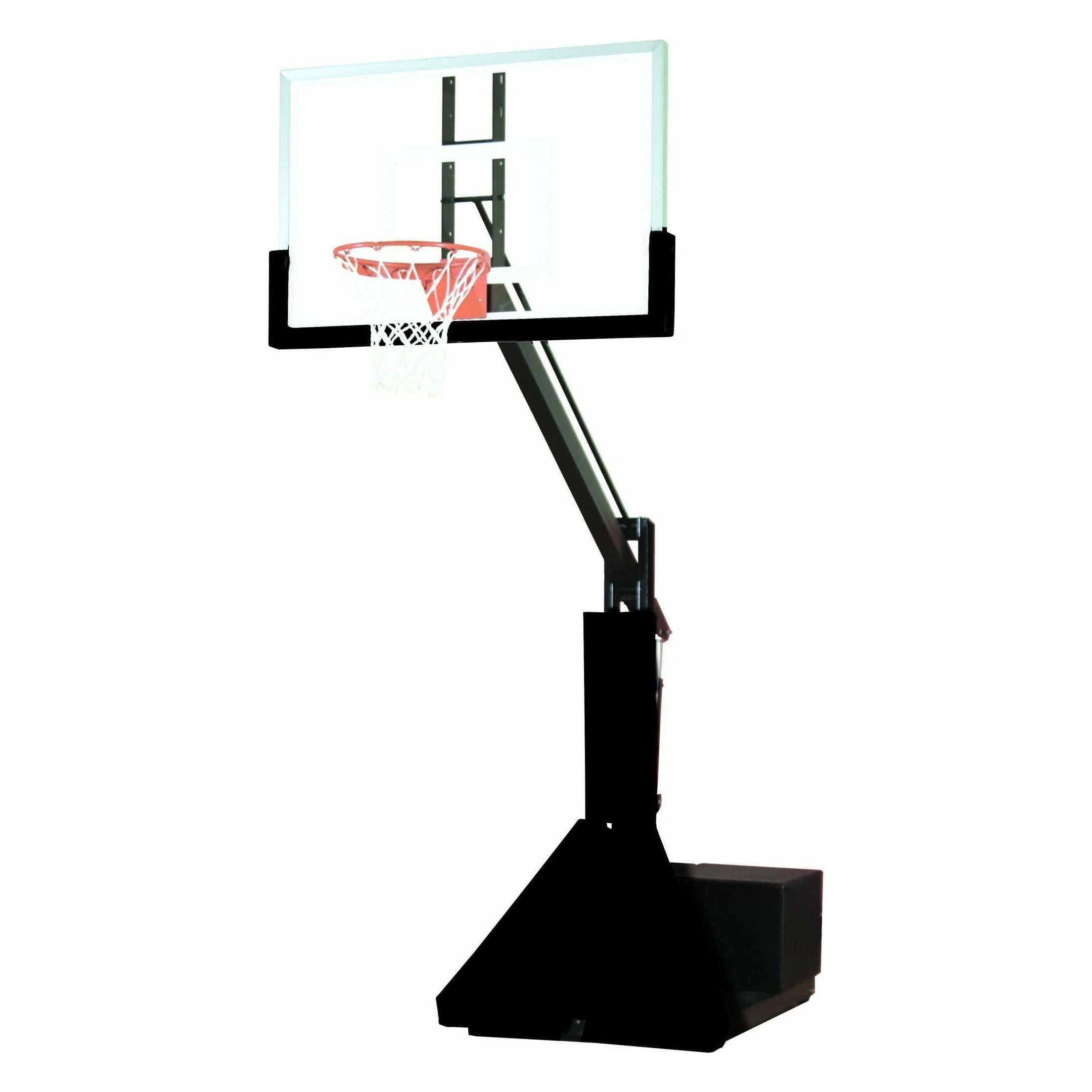 Bison 36" x 54" Glass Max Portable Basketball Hoop BA853G