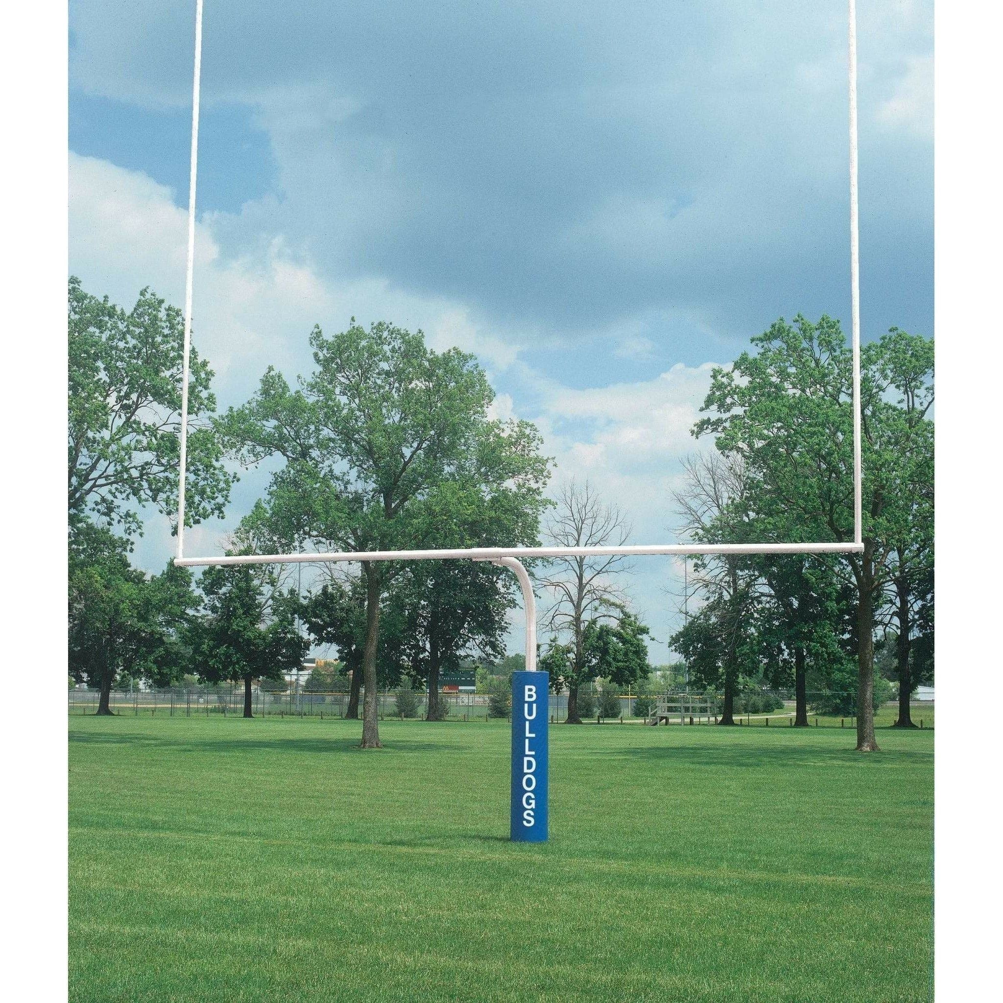 Bison 4-1/2" Gooseneck Football High School Goalposts (Pair)