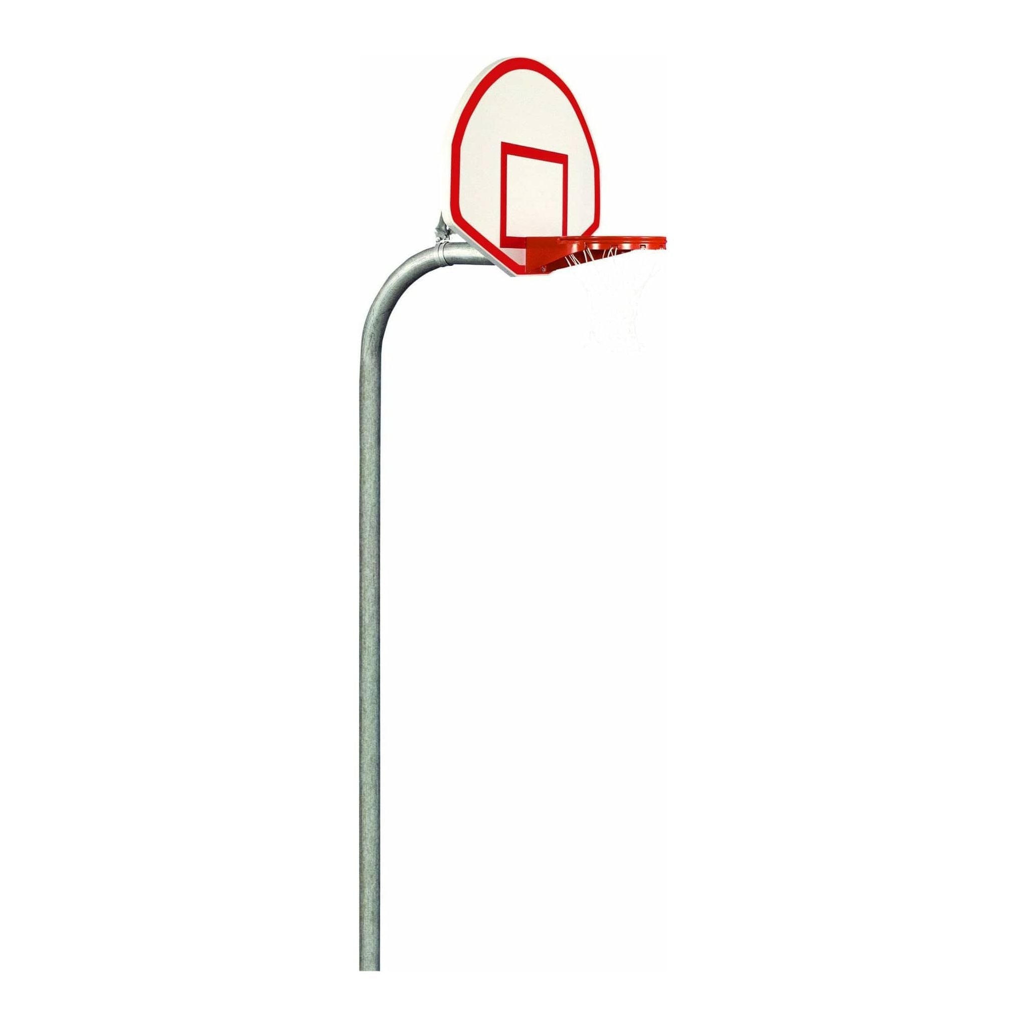Bison 4-1/2" Heavy Duty 39" x 54" Steel Fan Basketball Hoop PR55XL