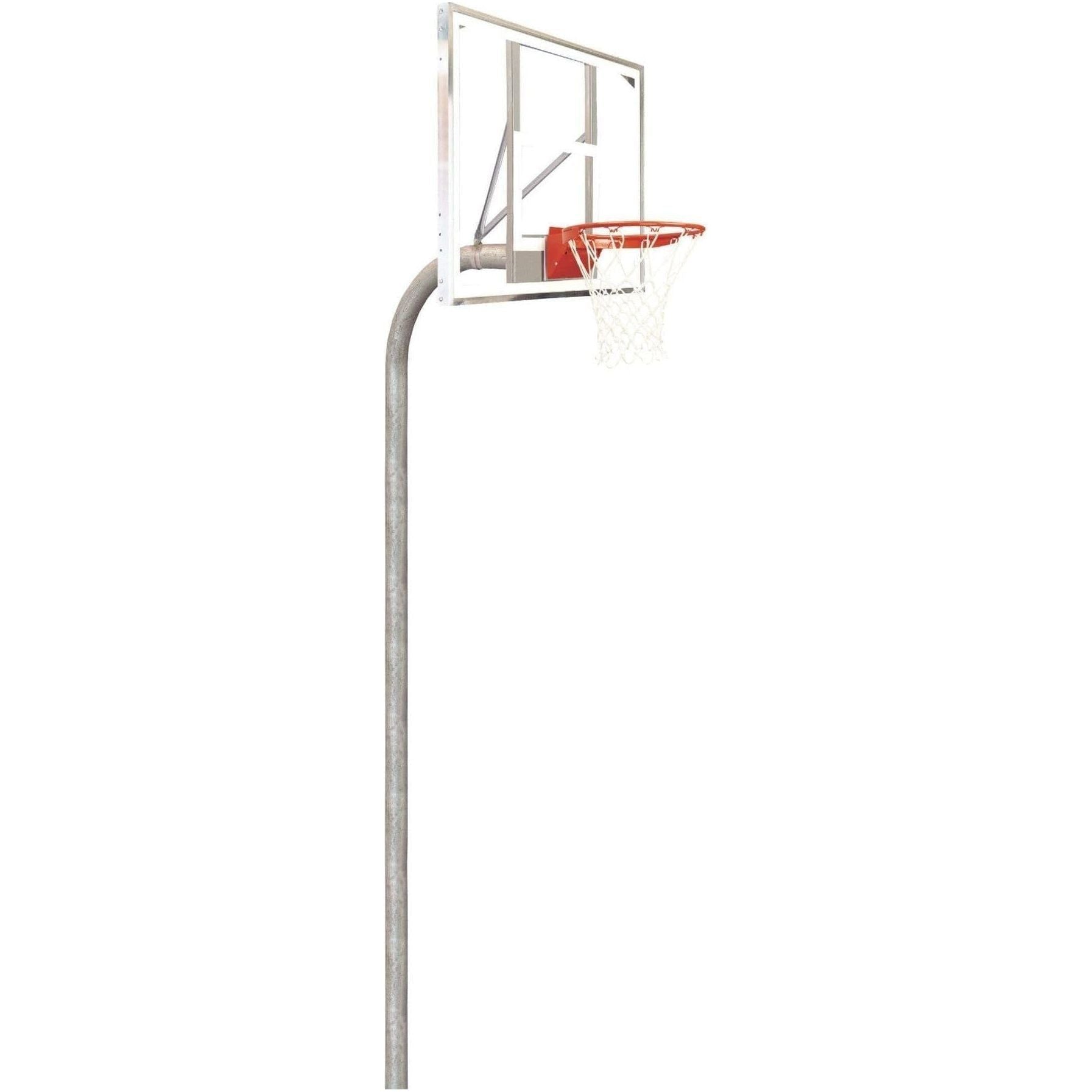 Bison 4-1/2" Heavy Duty 42" x 54"  Polycarbonate Basketball Hoop PR70