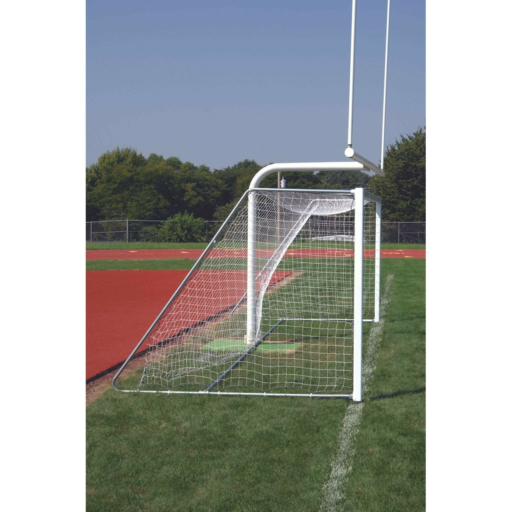 Bison 4" Round ShootOut Value Portable Aluminum Soccer Goals (Pair)