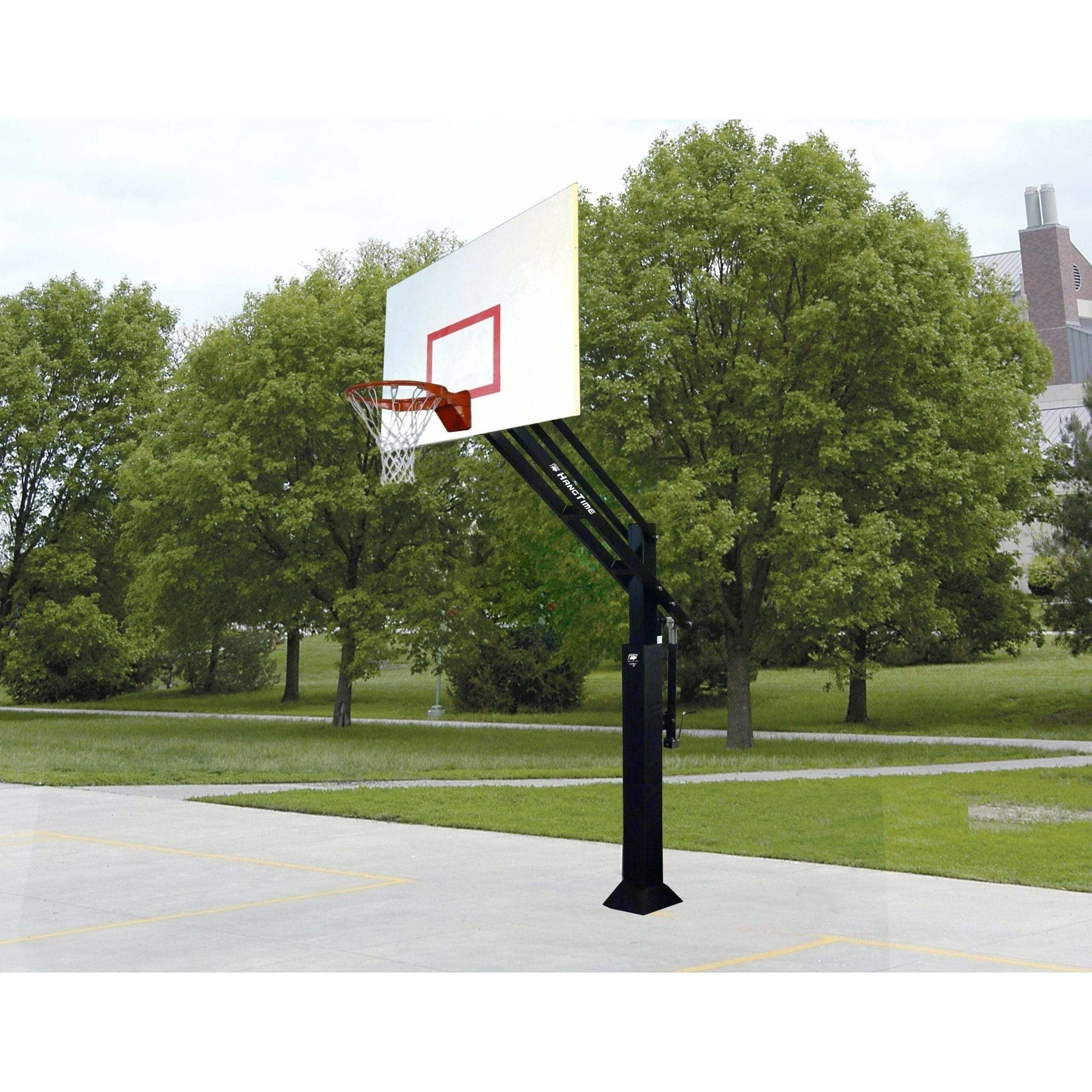 Bison 42" x 60" Steel Ultimate HangTime 6" Adjustable Basketball Hoop PR98SHT