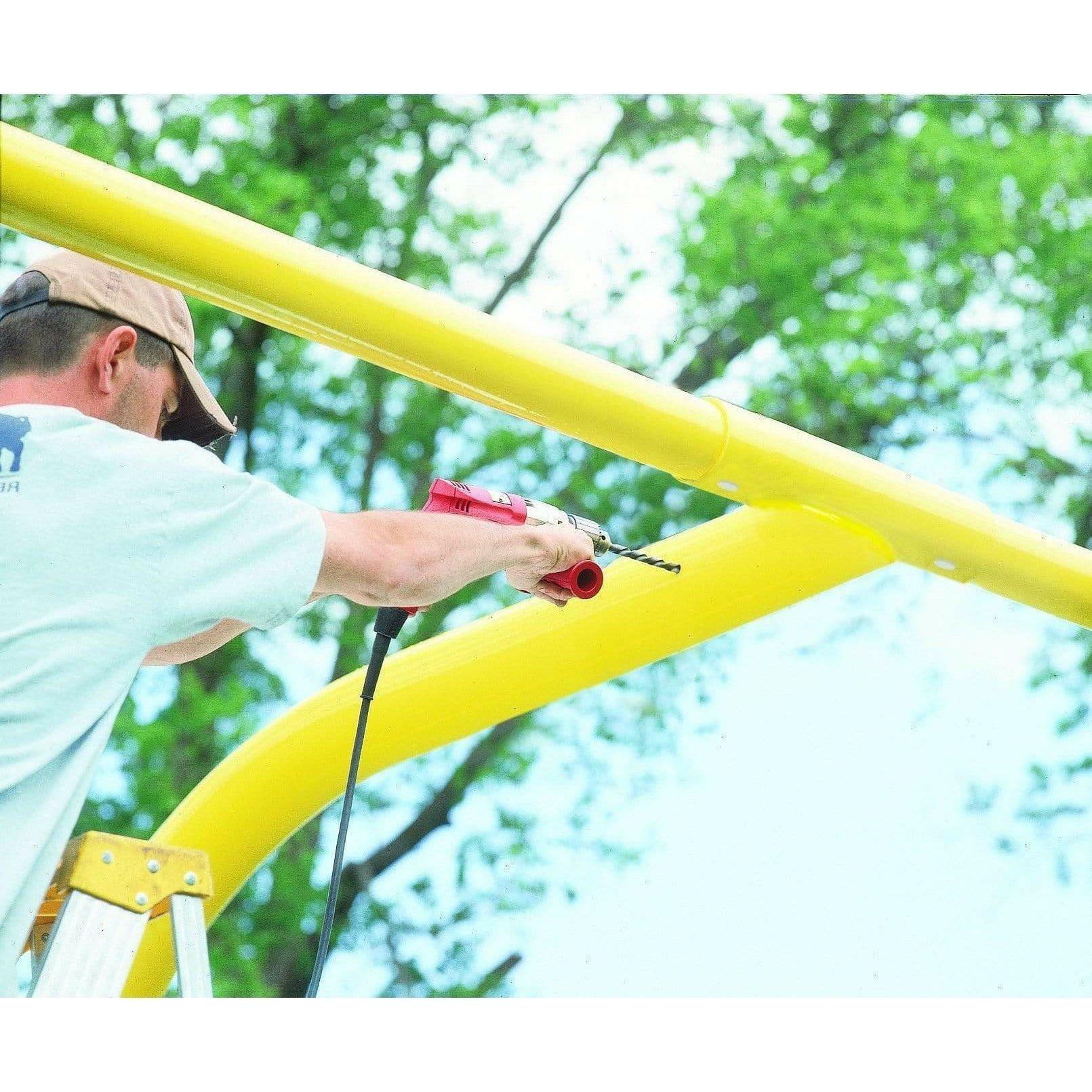 Bison 5-9/16" Gooseneck College Football Goalposts (Pair)