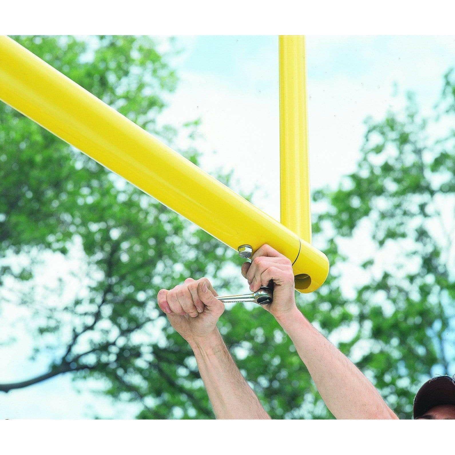 Bison 5-9/16" Gooseneck College Football Goalposts (Pair)