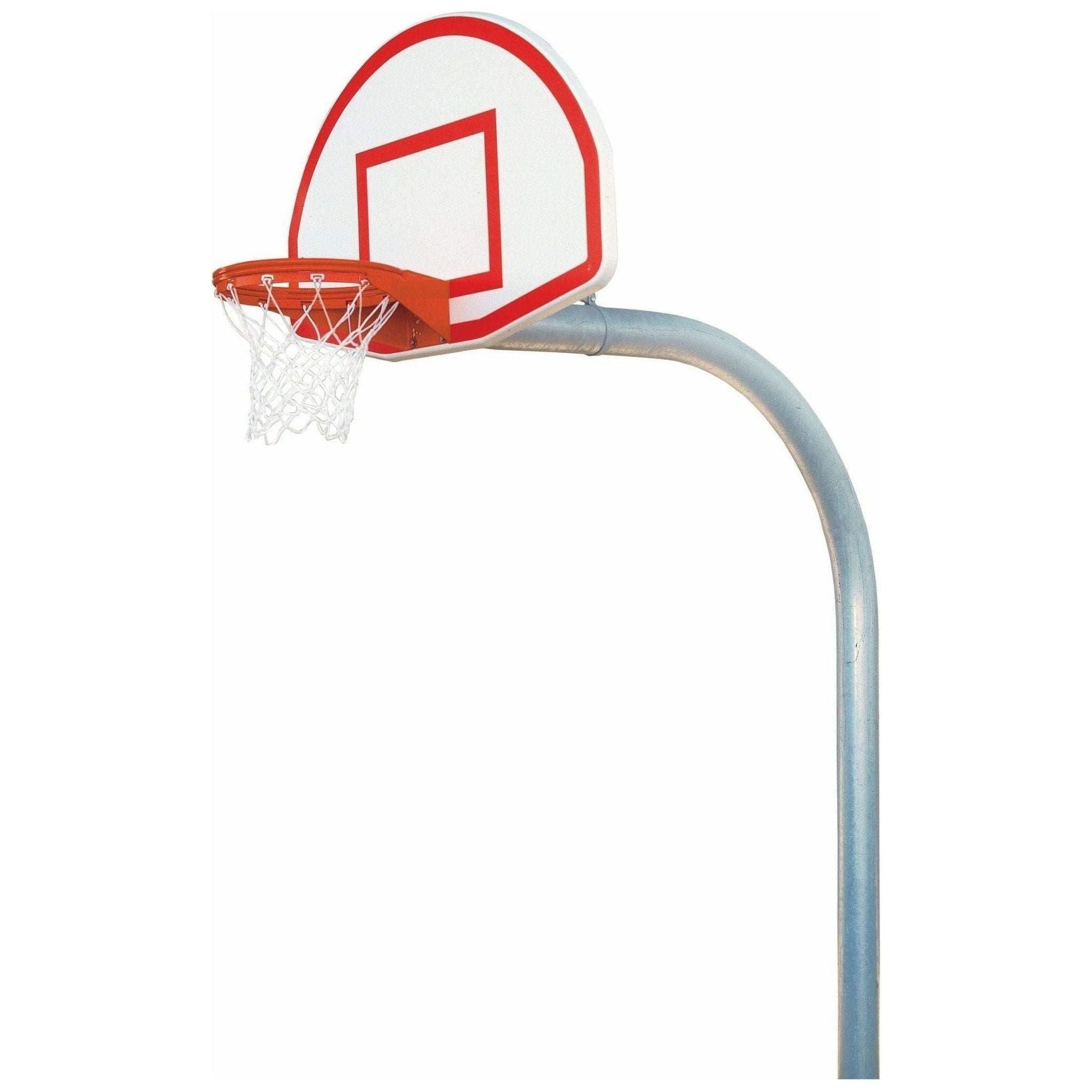 Bison 5-9/16" Mega Duty 39" x 54" Steel Fan Basketball Hoop PR76