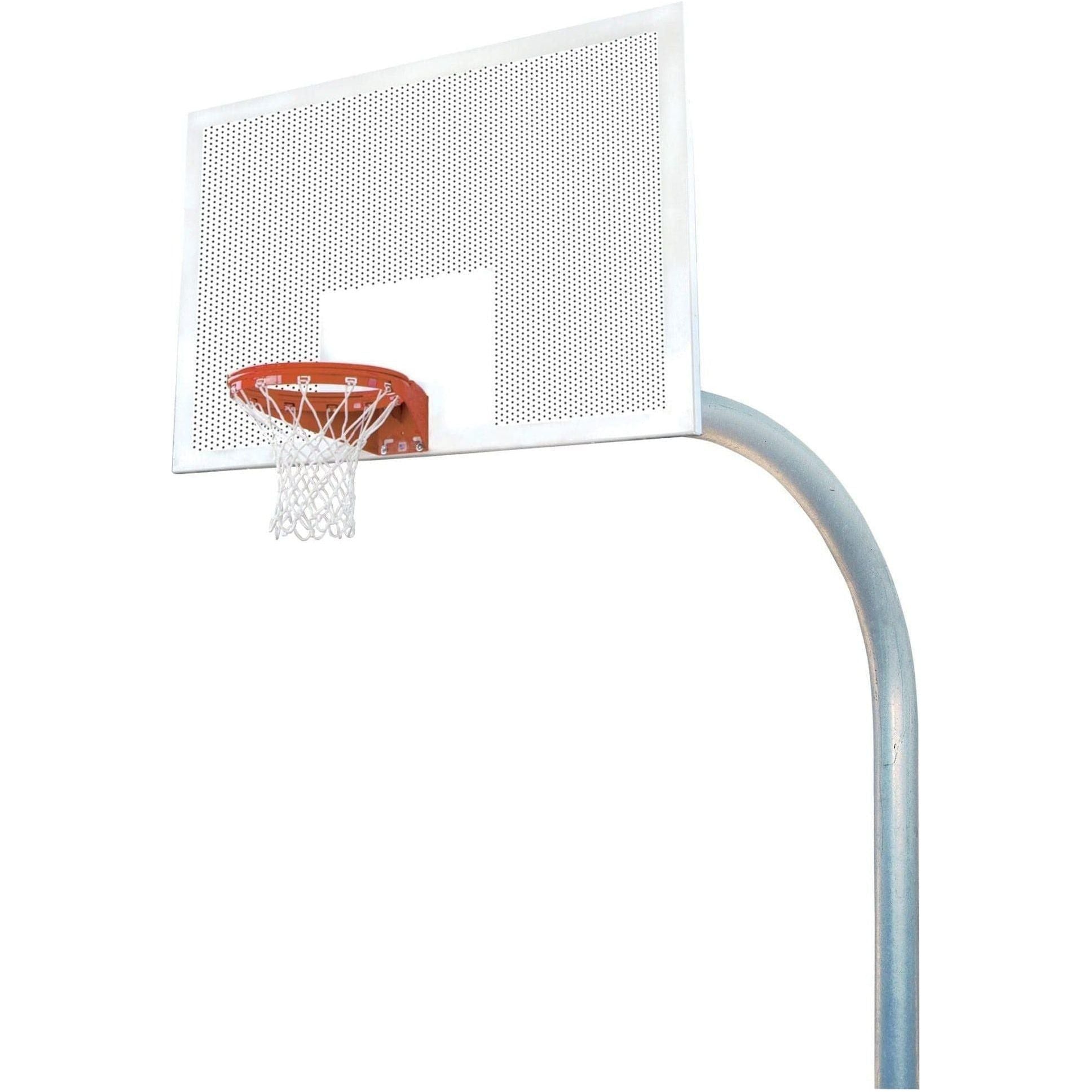 Bison 5-9/16" Mega Duty 42" x 72" Perforated Steel Basketball Hoop PR79
