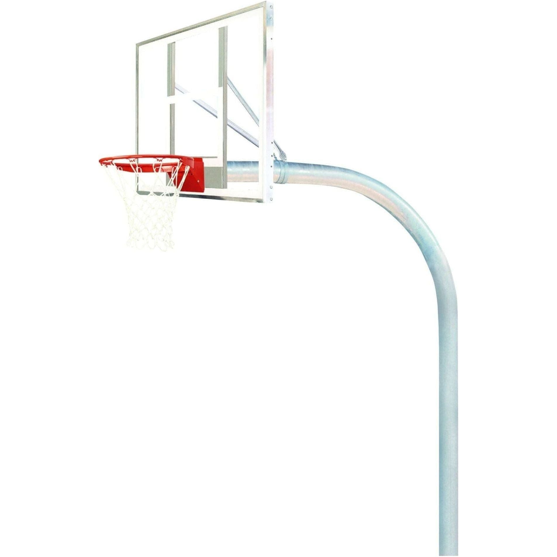 Bison 5-9/16" Mega Duty 54" x 42" Polycarbonate Basketball Hoop PR78