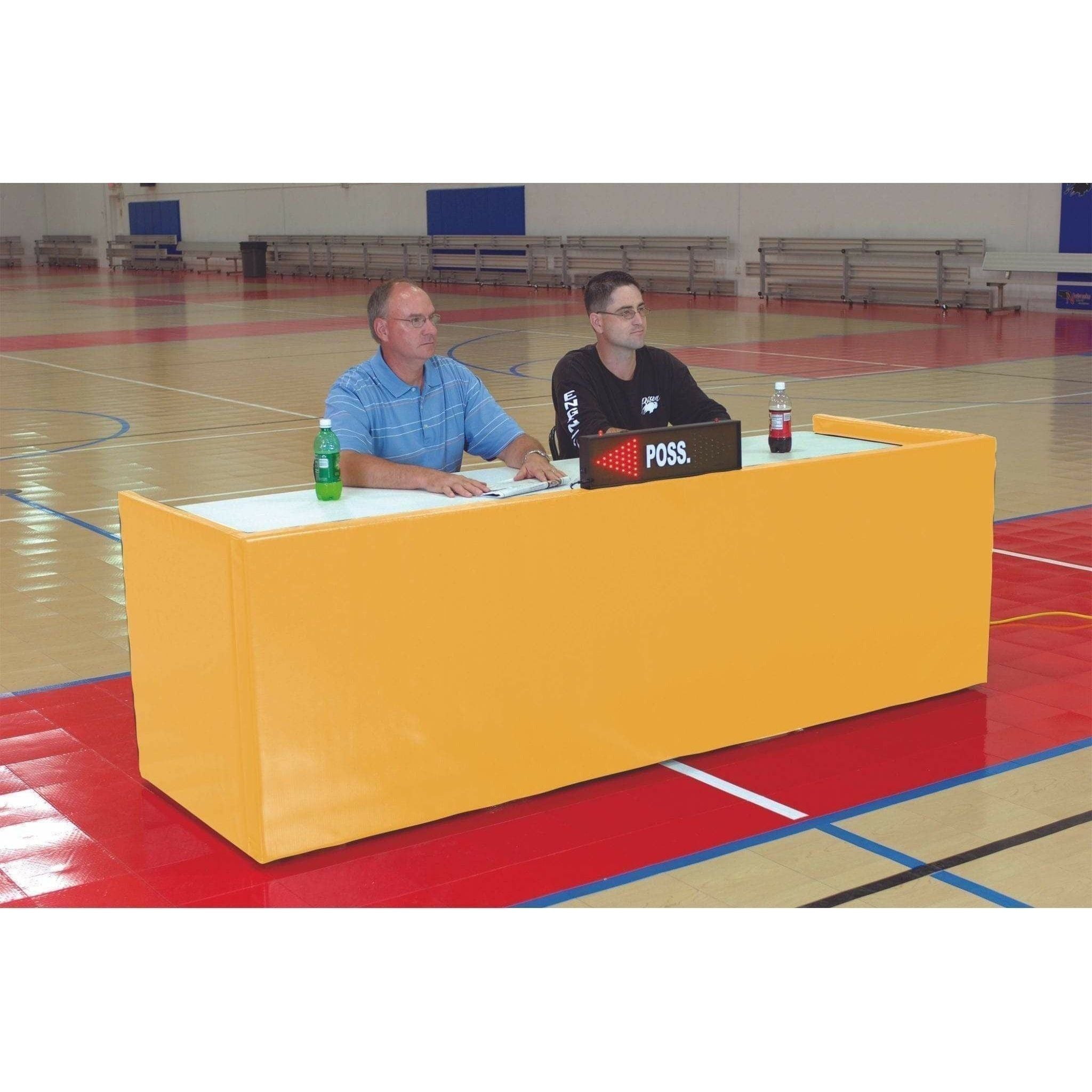 Bison 8" School Spirit Folding Scorers Table ST84F