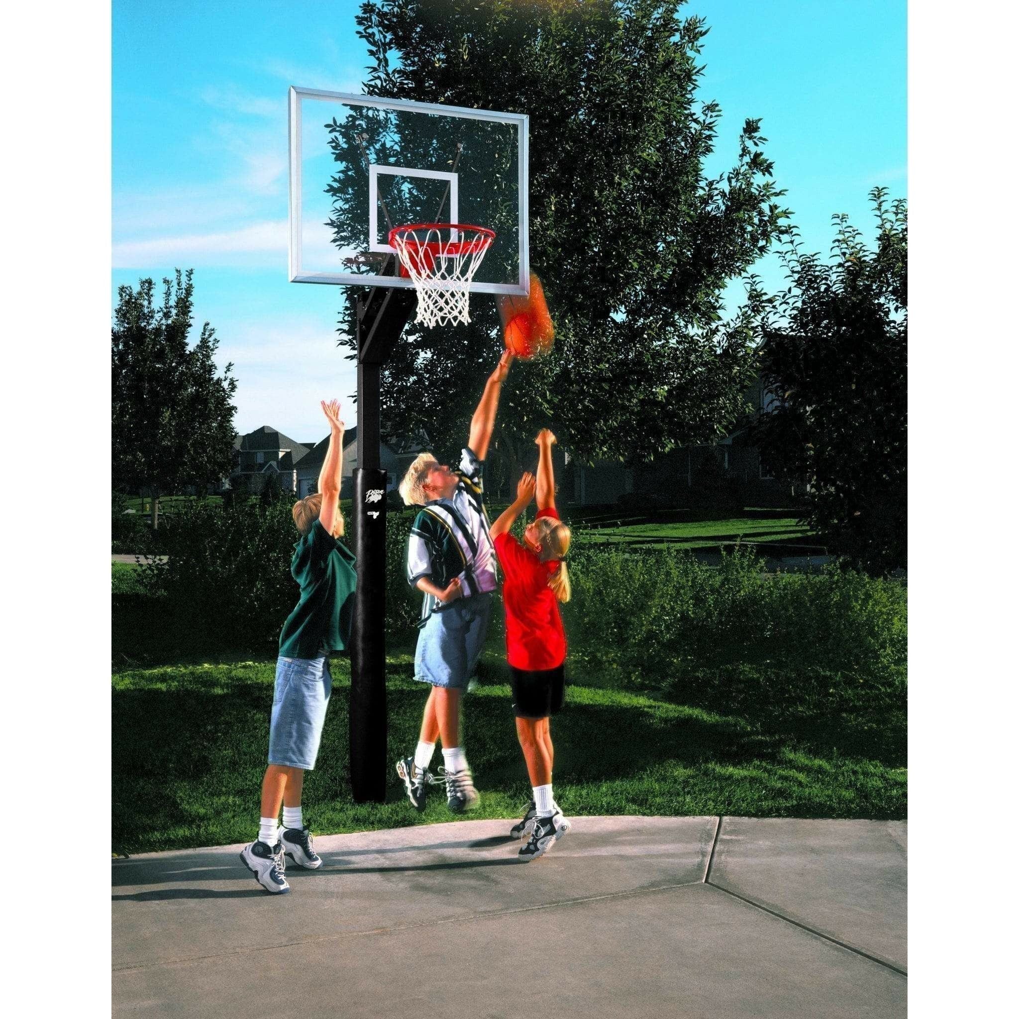 Bison All Conference QwikChange 4" Adjustable Basketball Hoop BA89QC-AW