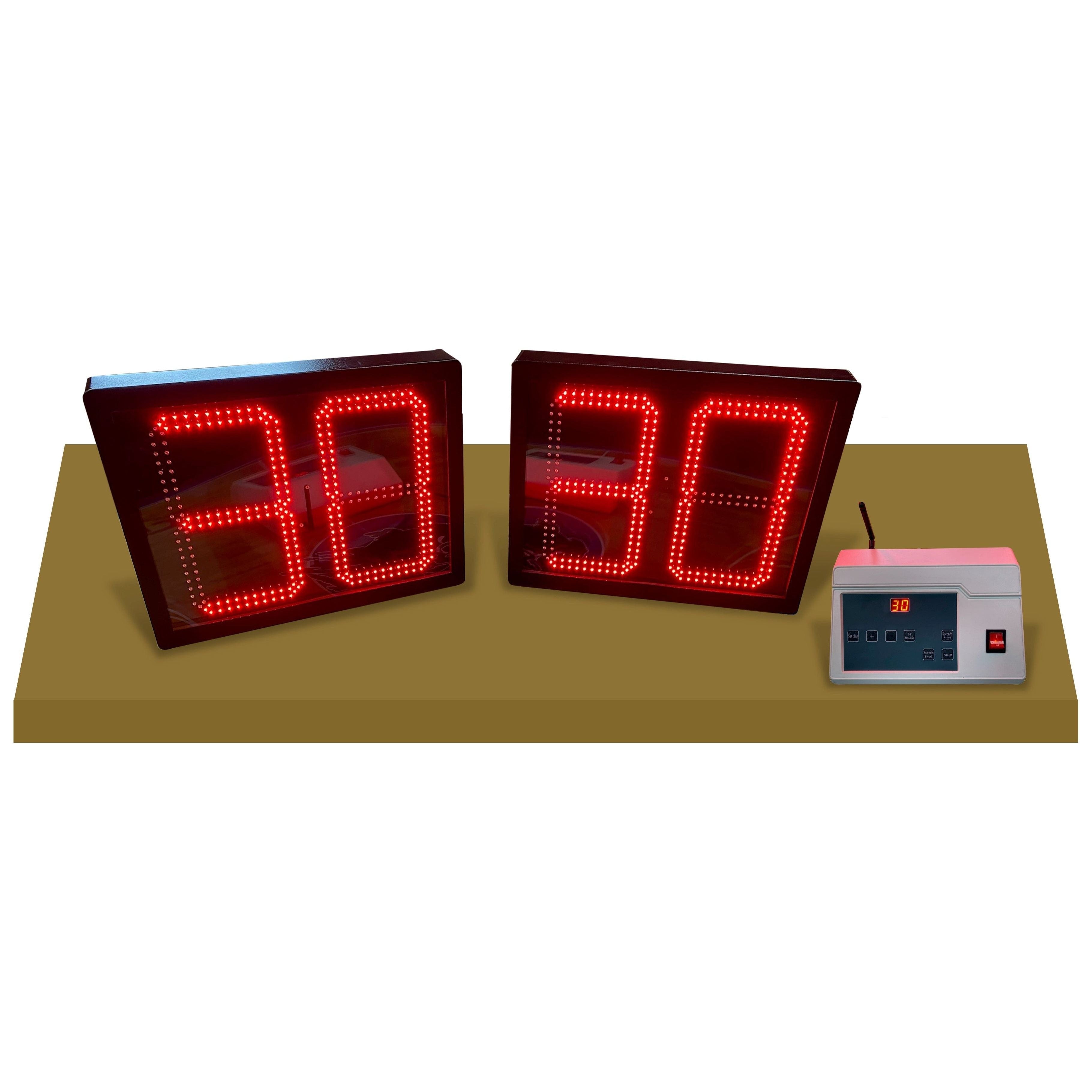 Bison Combination InTime Shot Clocks and Correct Call 2.0 LED System SHCLK400
