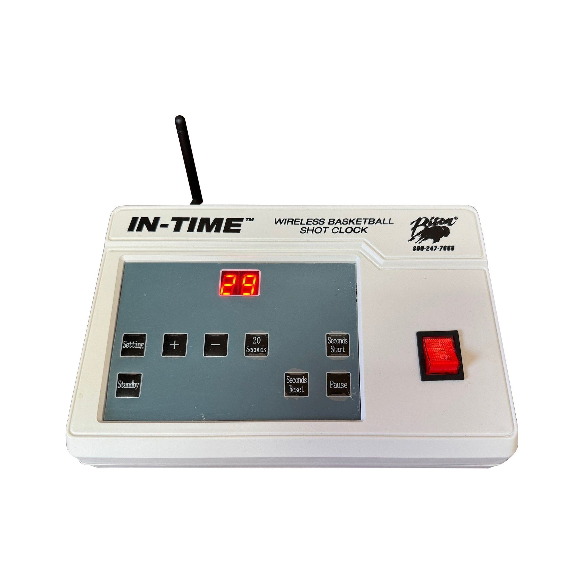 Bison Combination InTime Shot Clocks and Correct Call 2.0 LED System SHCLK400