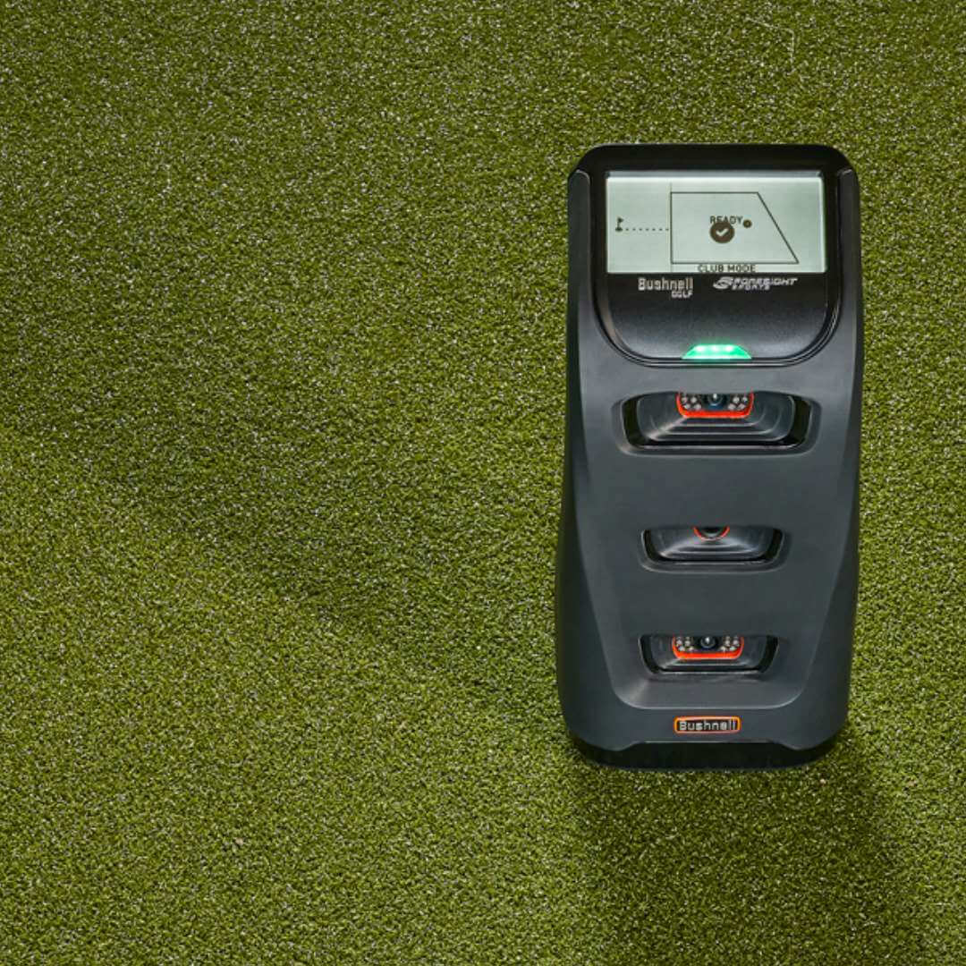 Shop Indoor Golf Bushnell Launch Pro Golf Net Practice Bundle