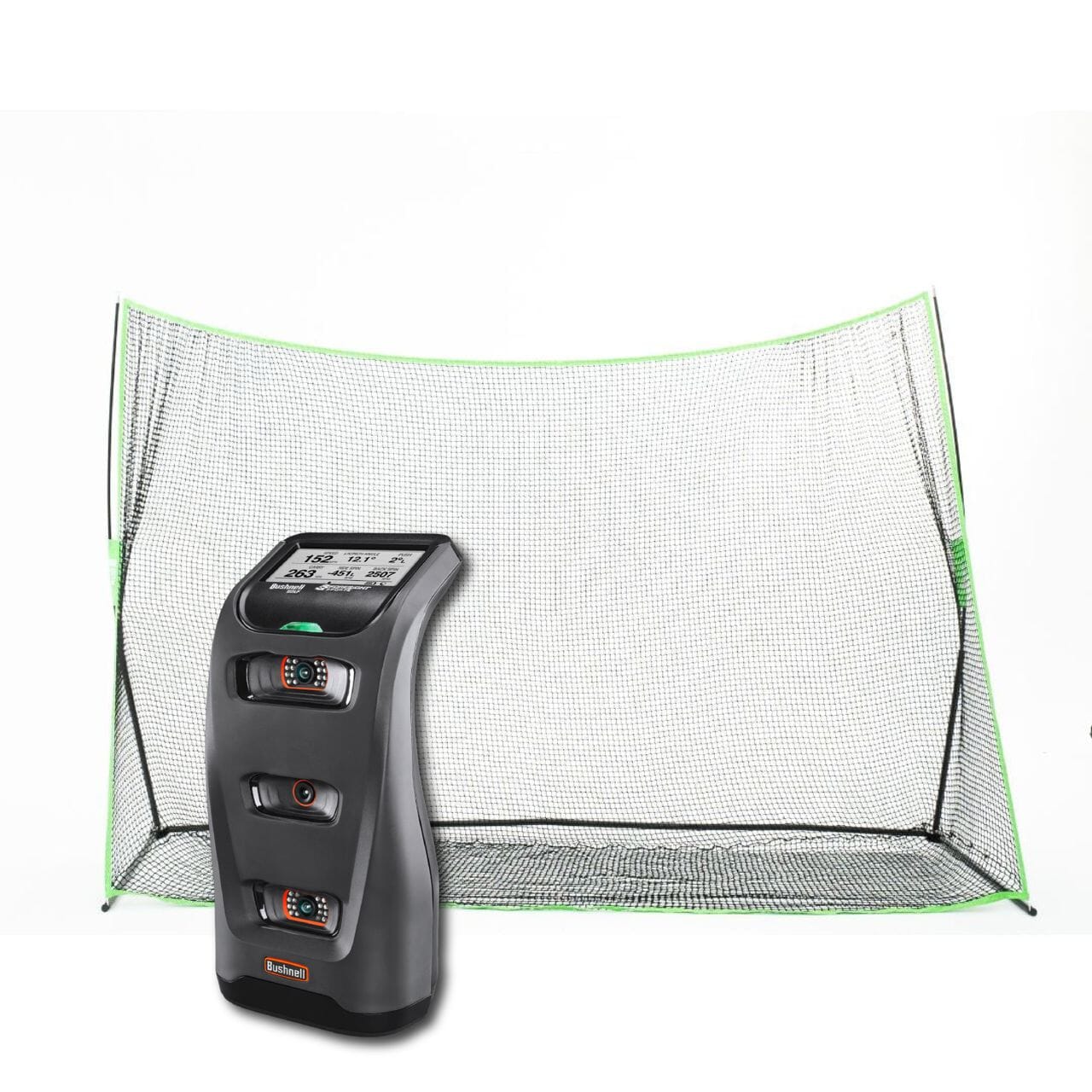 Shop Indoor Golf Bushnell Launch Pro Golf Net Practice Bundle