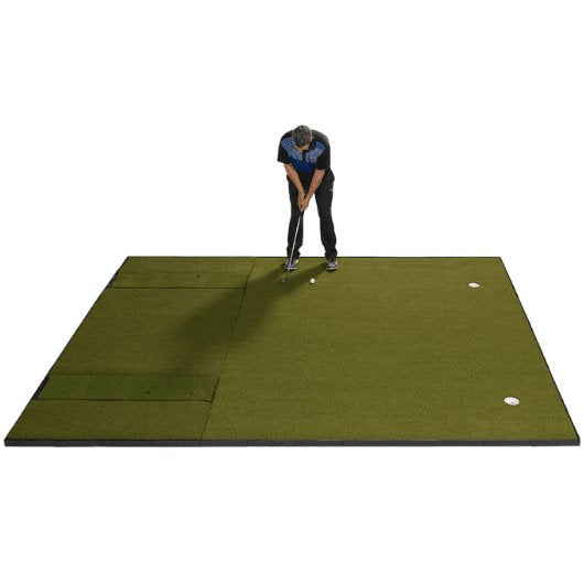 Shop Indoor Golf Fiberbuilt 10" x 12" Double-Hitting Combo Mat
