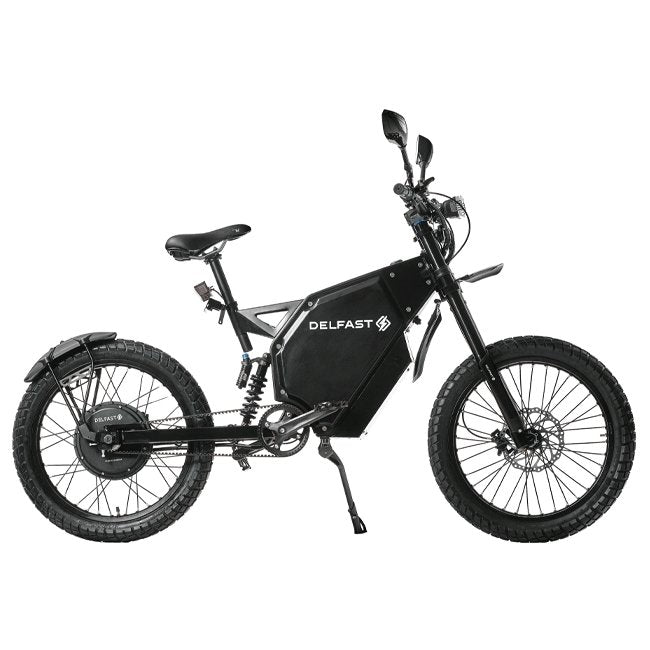 DELFAST TOP 3.0 72V/48AH Dual-Suspension Long Range Electric Mountain Bike, 3000W (97641382)