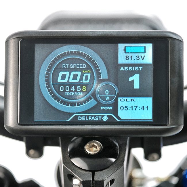 DELFAST TOP 3.0 72V/48AH Dual-Suspension Long Range Electric Mountain Bike, 3000W (97641382)