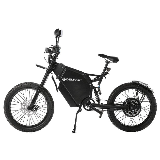 DELFAST TOP 3.0 72V/48AH Dual-Suspension Long Range Electric Mountain Bike, 3000W (97641382)