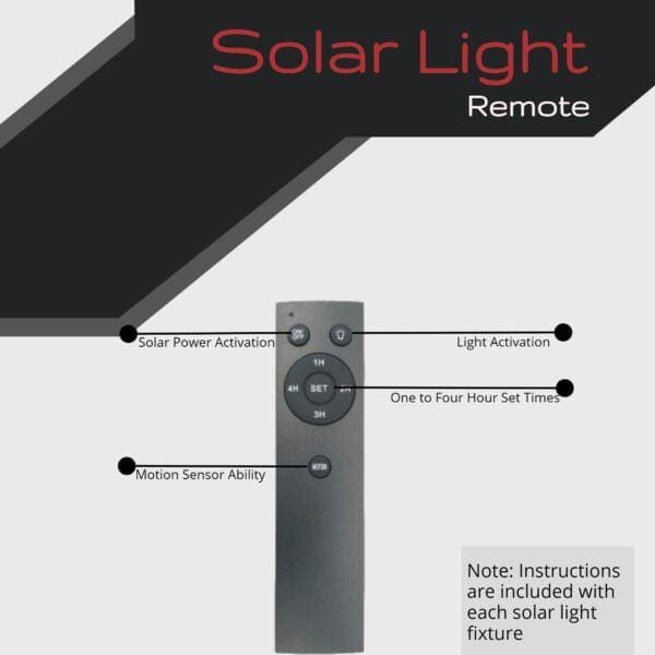 Dominator 16FT LED Solar Light Full Assembly