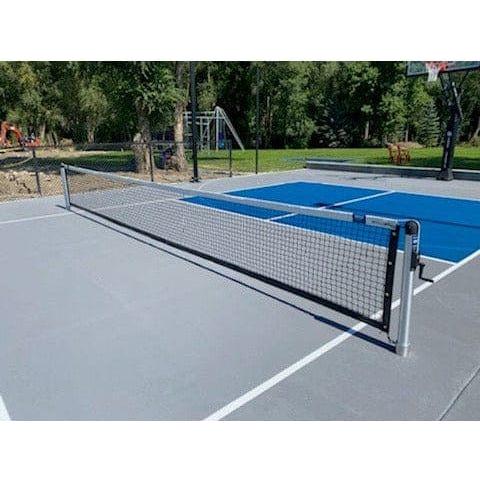 Dominator Round Heavy-Duty Inground Pickleball System rpb-ig2
