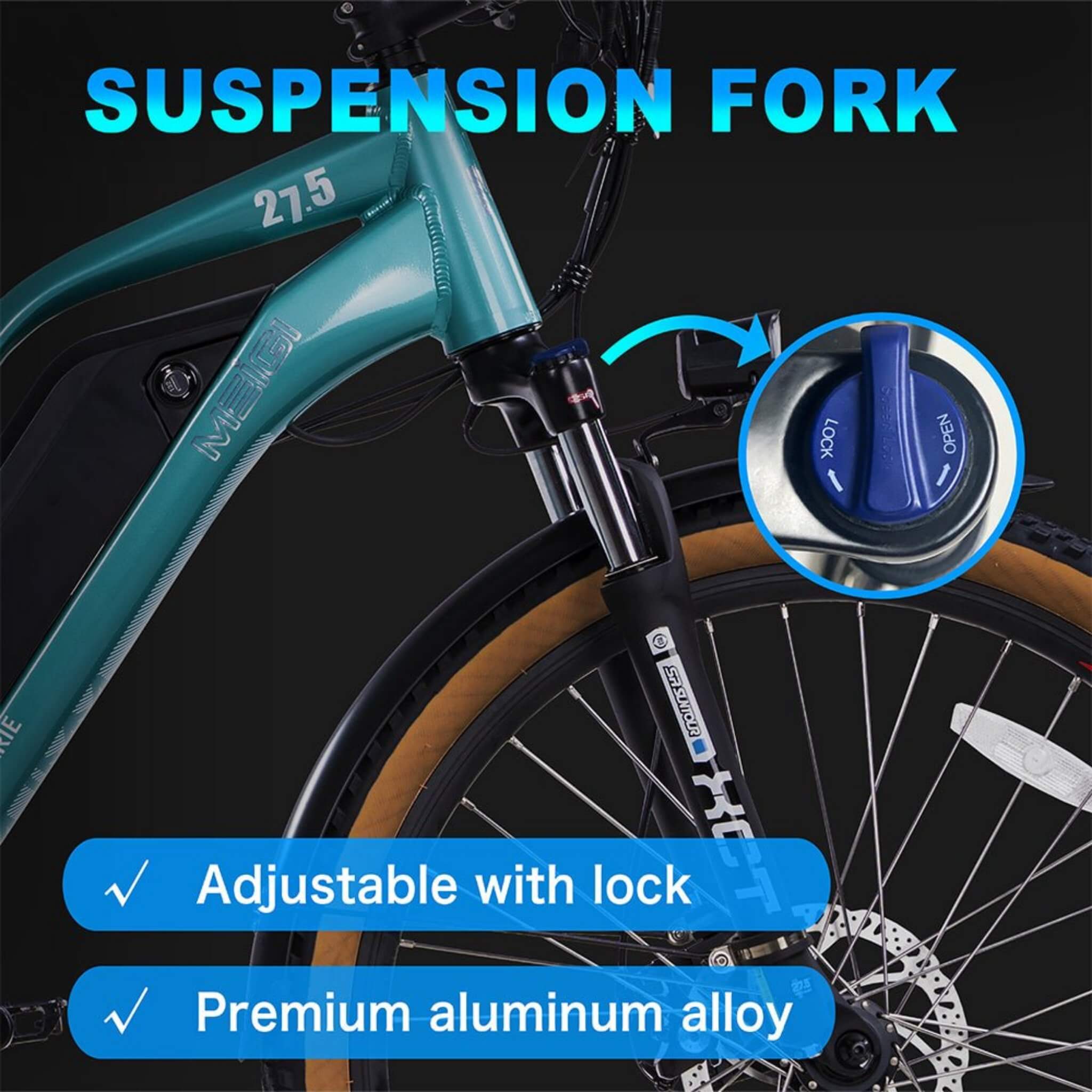 Dwmeigi MG7613 Hestia 26" 48V/13AH 750W Fat Tire Electric Bike, 280LBS (SAK92541)