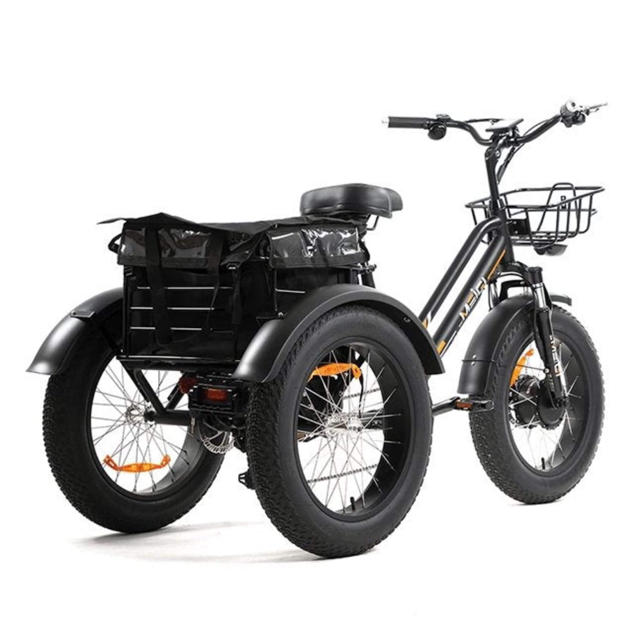 Dwmeigi MG1703 48V/18.2Ah 750W Fat Tire Electric Trike, 330LBS (SAK93144)