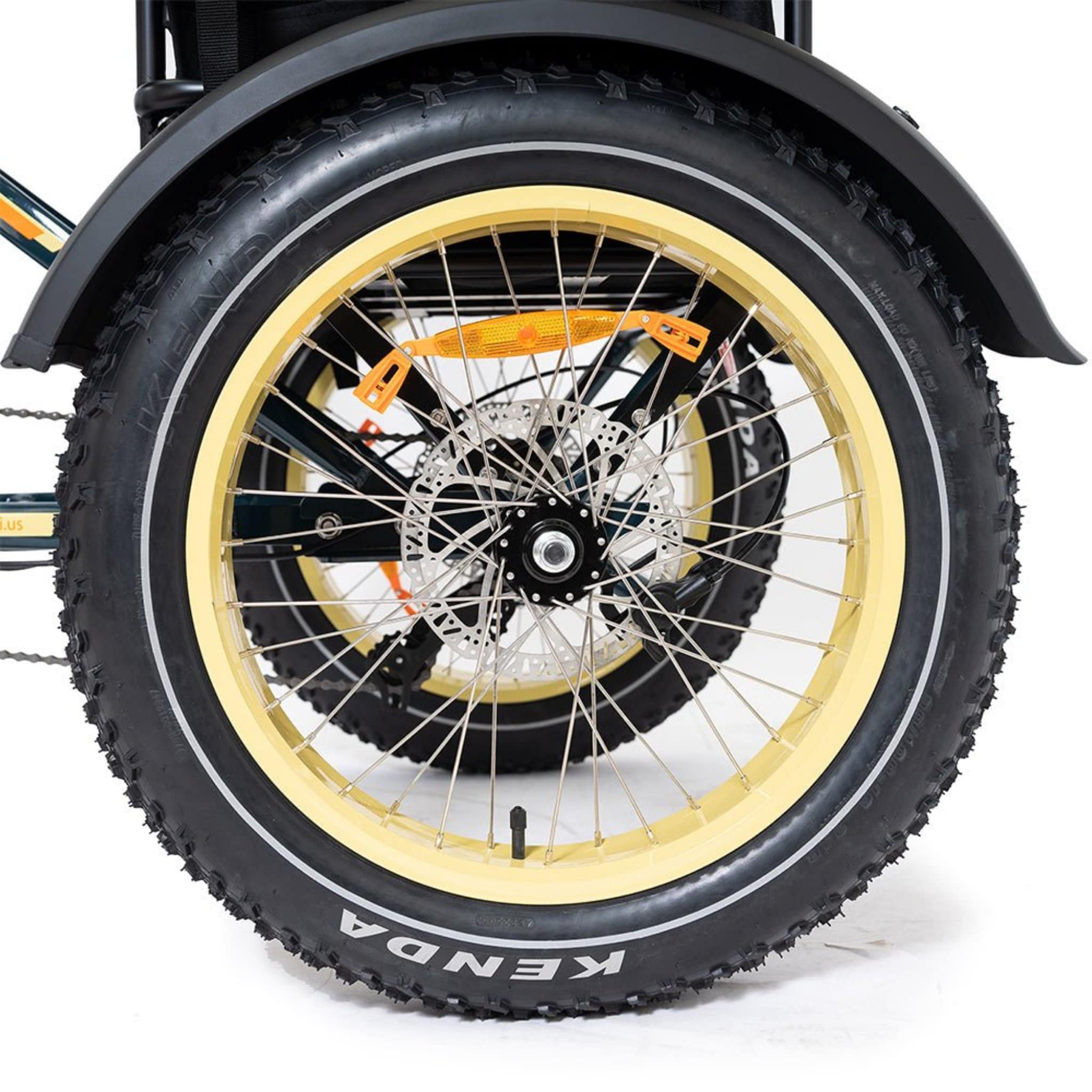 Dwmeigi MG2301 Silverado HD 20" 48V/14AH 750W Foldable Fat Tire Electric Trike, 330LBS (SAK96817)