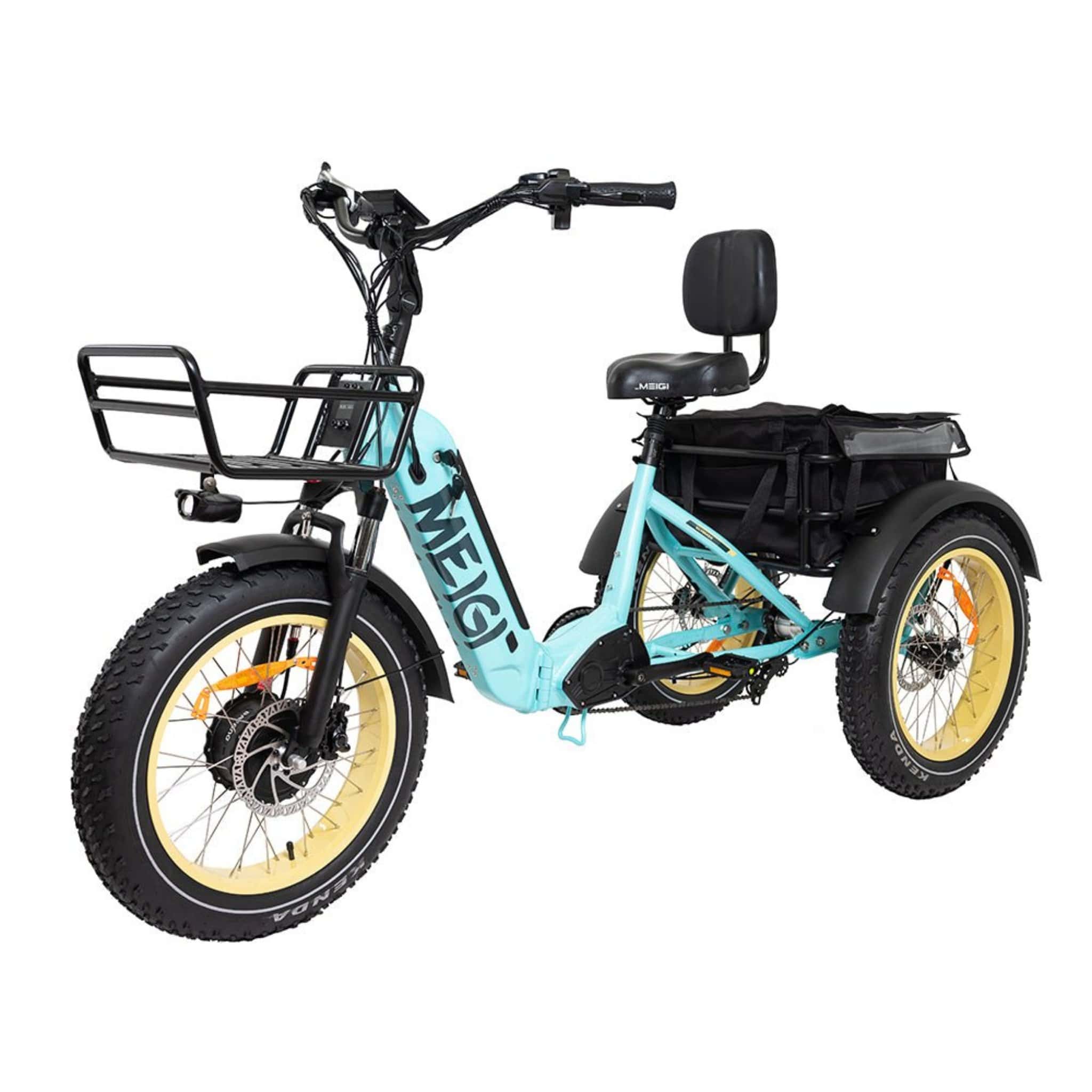 Dwmeigi MG2301 Silverado HD 20" 48V/14AH 750W Foldable Fat Tire Electric Trike, 330LBS (SAK96817)