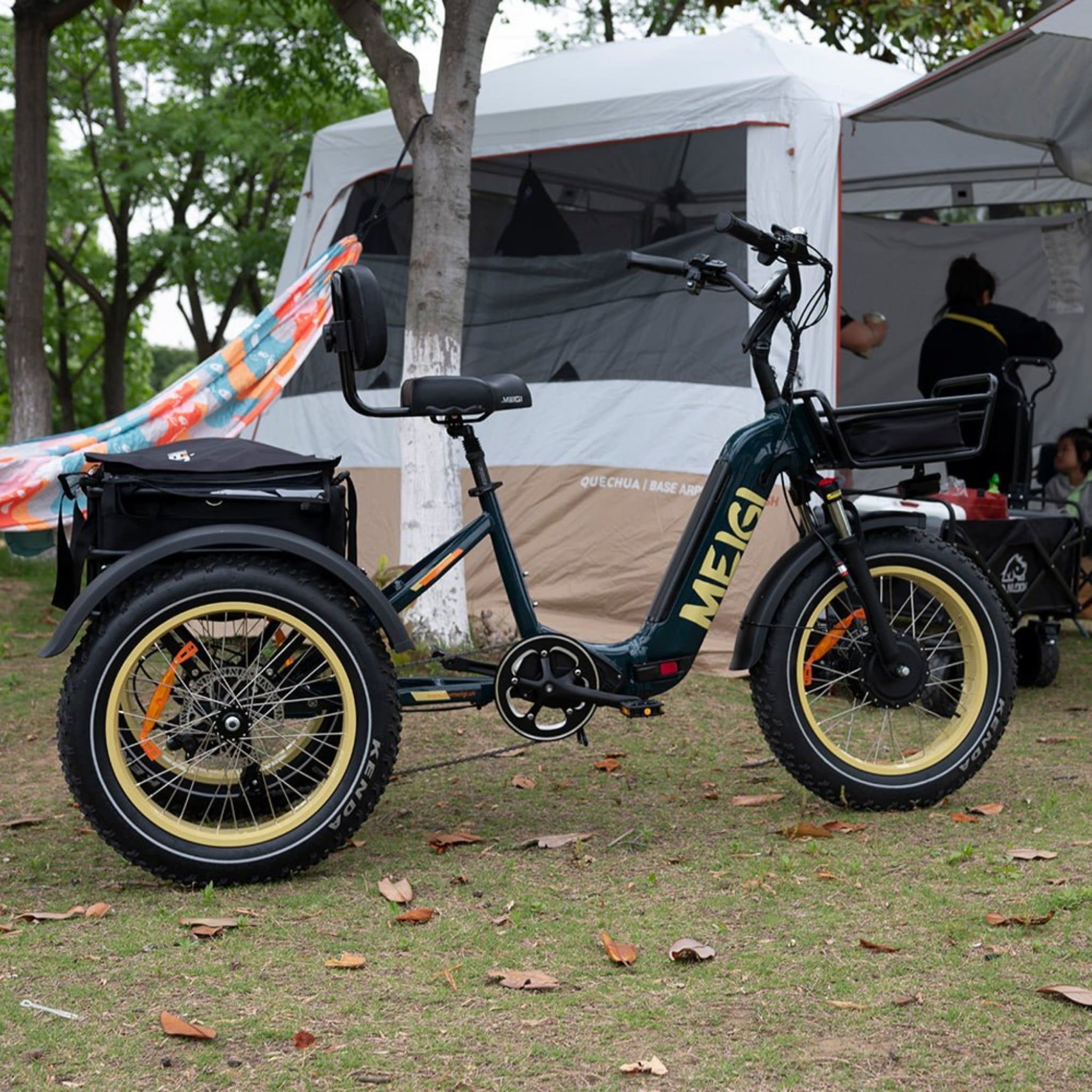 Dwmeigi MG2301 Silverado HD 20" 48V/14AH 750W Foldable Fat Tire Electric Trike, 330LBS (SAK96817)