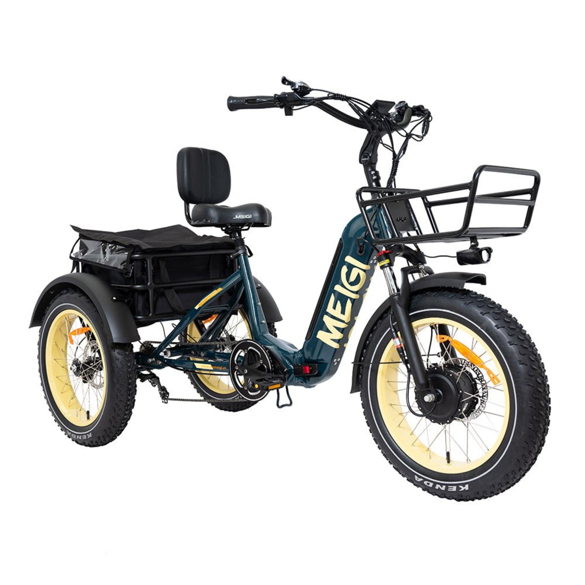 Dwmeigi MG2301 Silverado HD 20" 48V/14AH 750W Foldable Fat Tire Electric Trike, 330LBS (SAK96817)