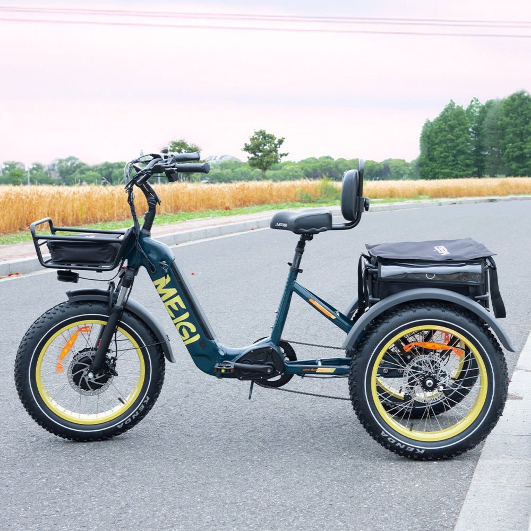 Dwmeigi MG2301 Silverado HD 20" 48V/14AH 750W Foldable Fat Tire Electric Trike, 330LBS (SAK96817)