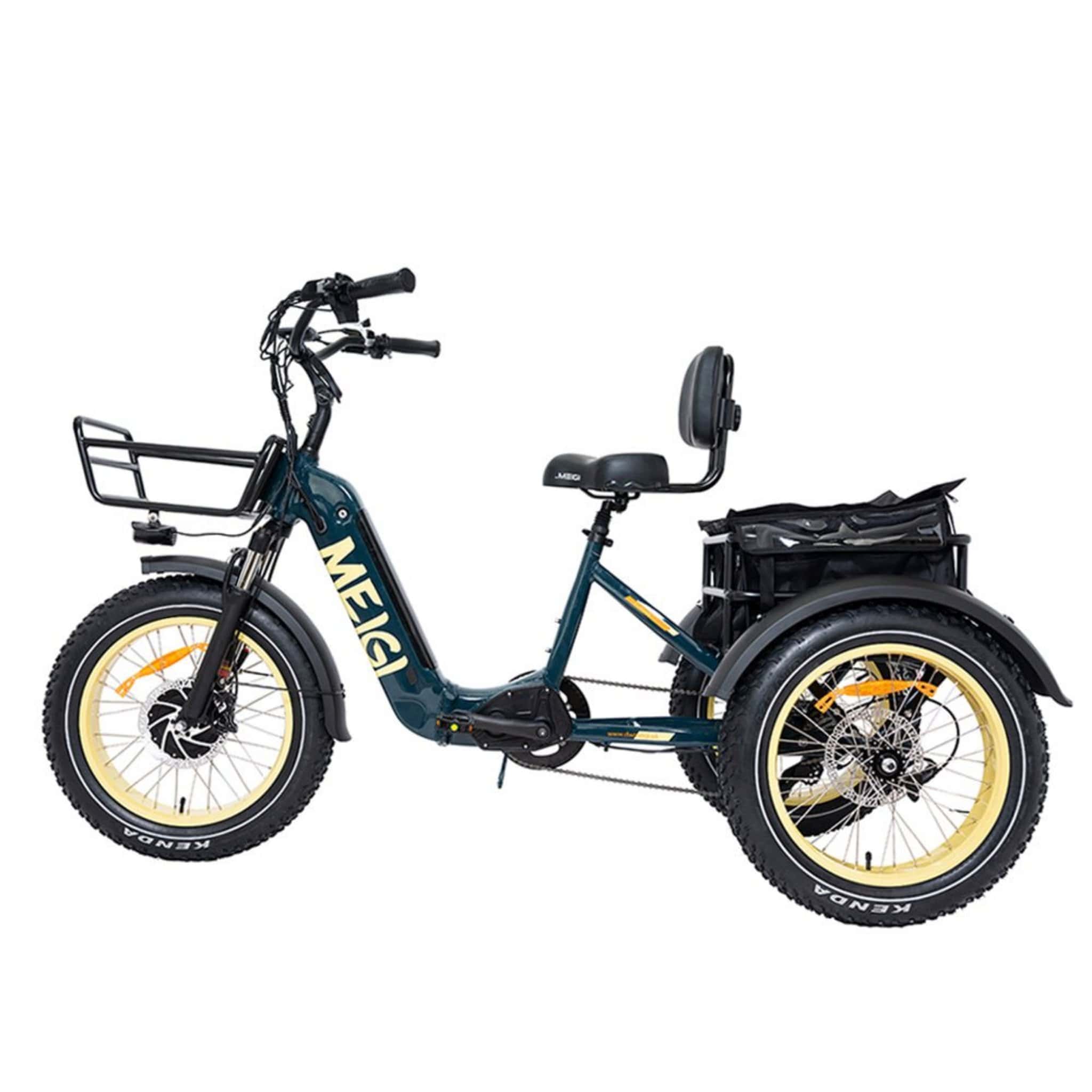 Dwmeigi MG2301 Silverado HD 20" 48V/14AH 750W Foldable Fat Tire Electric Trike, 330LBS (SAK96817)