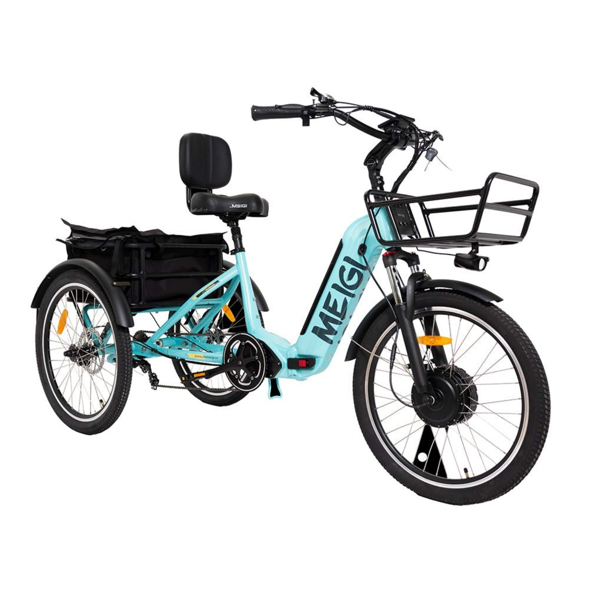 Dwmeigi MG2301 Silverado 24" 48V/13AH 750W Folding Electric Tricycle, 330LBS (SAK96815)