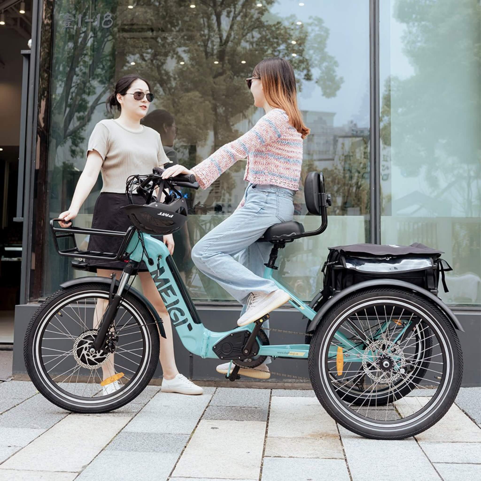 Dwmeigi MG2301 Silverado 24" 48V/13AH 750W Folding Electric Tricycle, 330LBS (SAK96815)