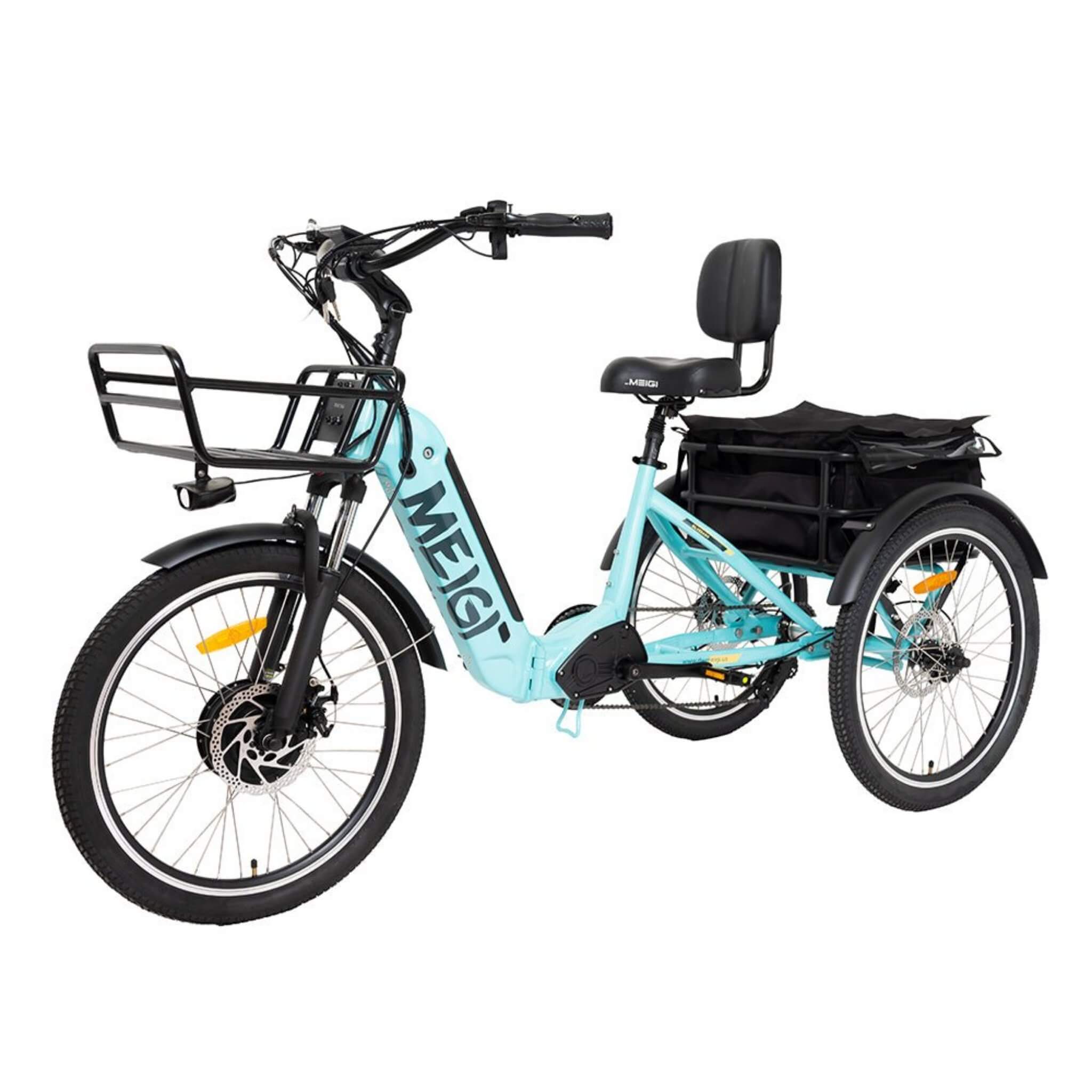 Dwmeigi MG2301 Silverado 24" 48V/13AH 750W Folding Electric Tricycle, 330LBS (SAK96815)