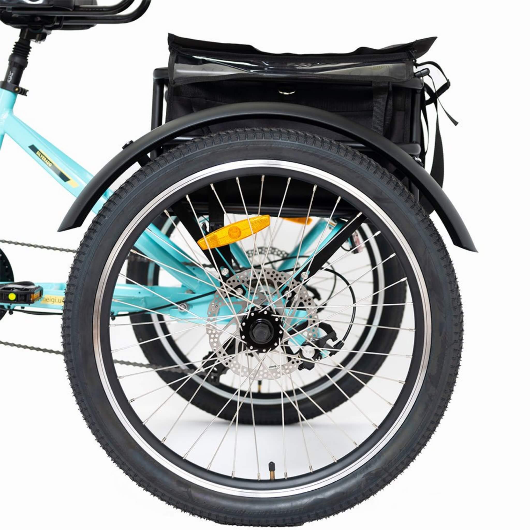 Dwmeigi MG2301 Silverado 24" 48V/13AH 750W Folding Electric Tricycle, 330LBS (SAK96815)