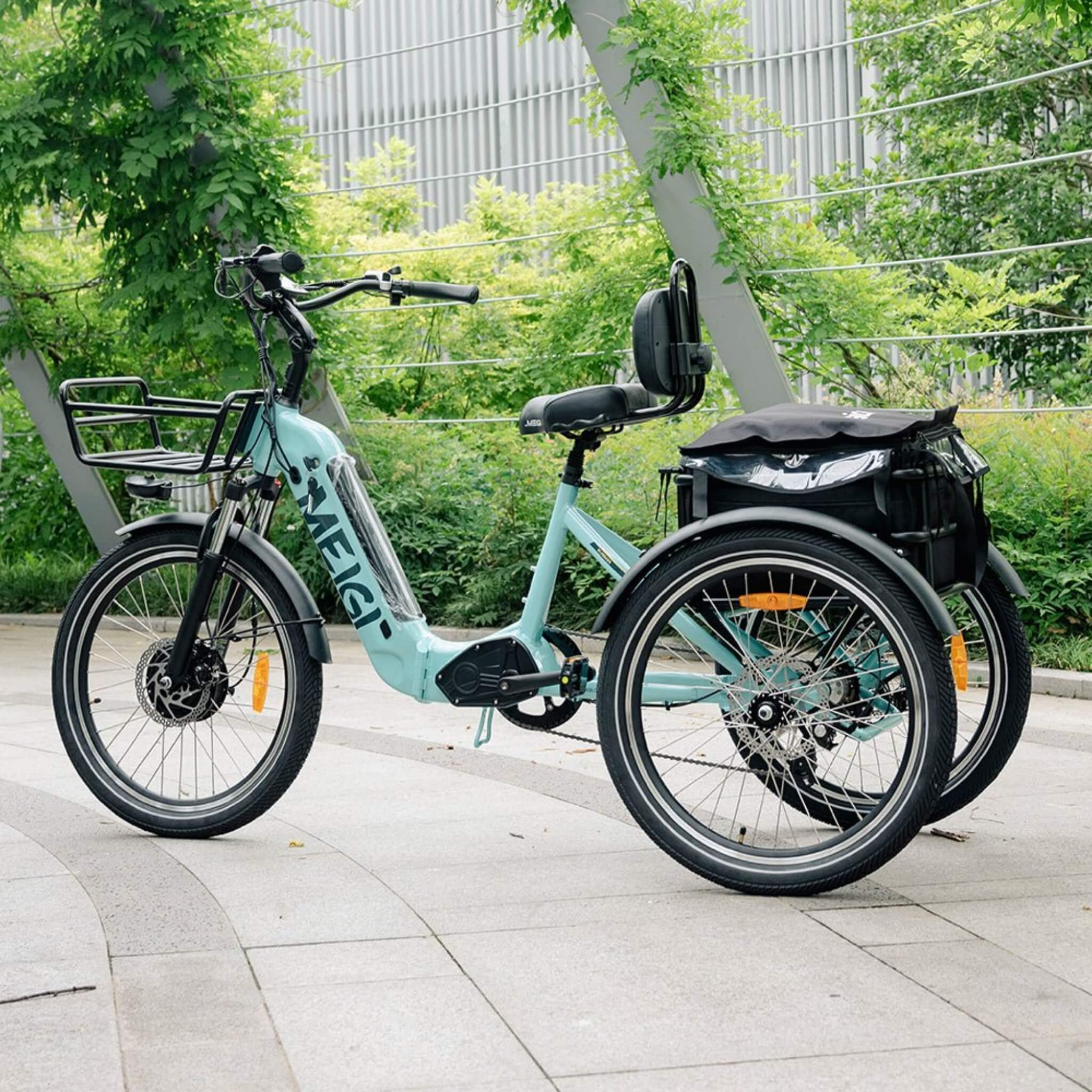 Dwmeigi MG2301 Silverado 24" 48V/13AH 750W Folding Electric Tricycle, 330LBS (SAK96815)