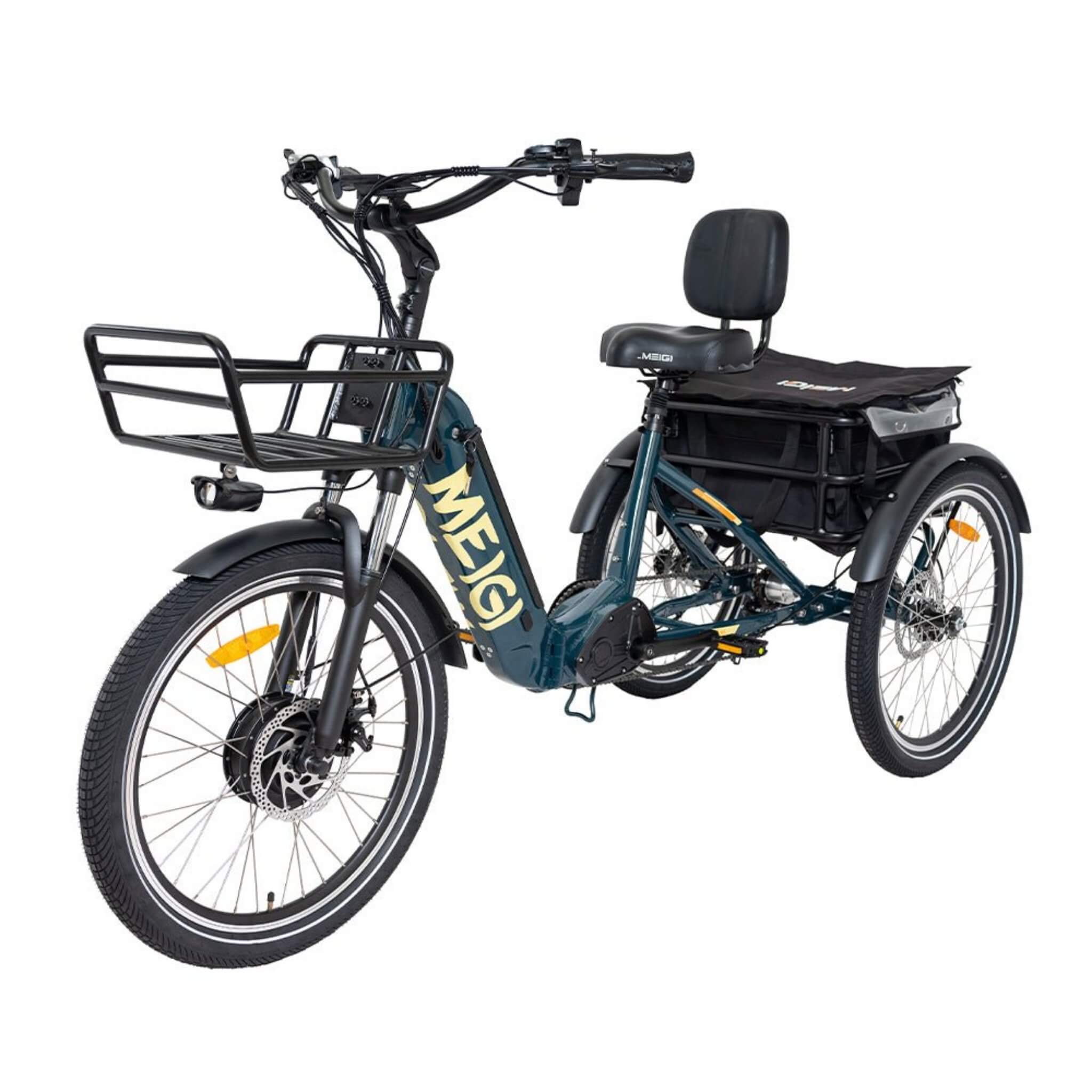 Dwmeigi MG2301 Silverado 24" 48V/13AH 750W Folding Electric Tricycle, 330LBS (SAK96815)