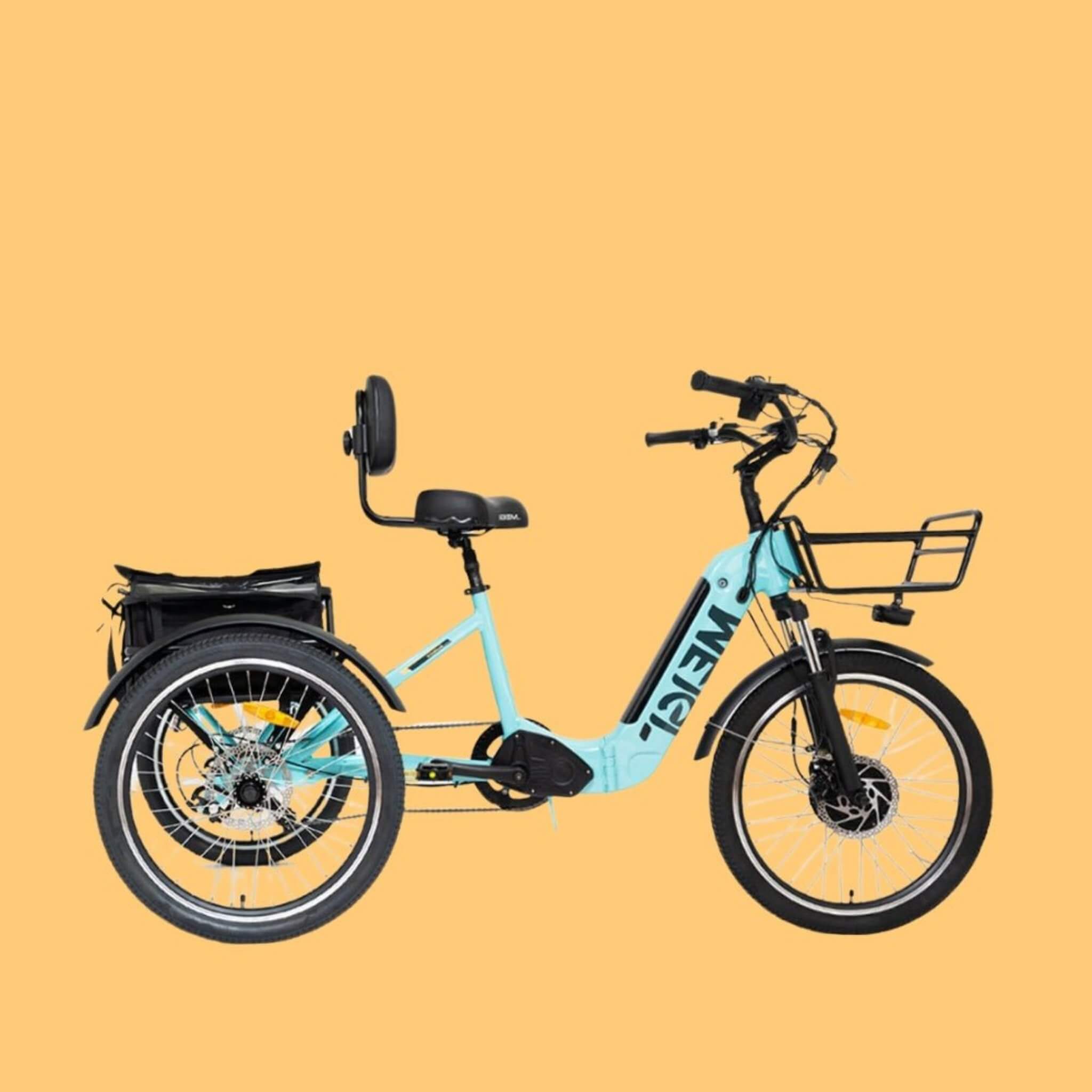 Dwmeigi MG2301 Silverado 24" 48V/13AH 750W Folding Electric Tricycle, 330LBS (SAK96815)