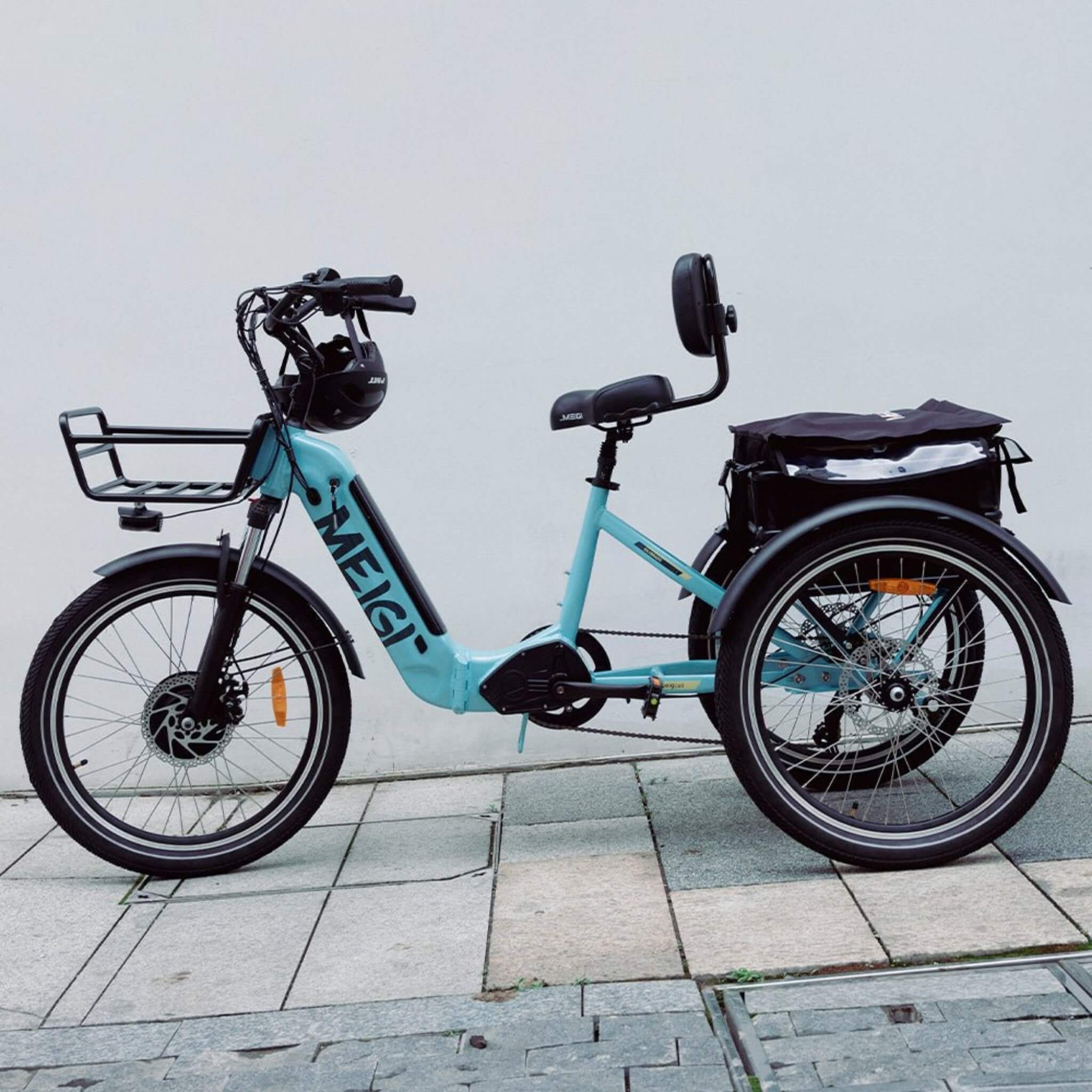 Dwmeigi MG2301 Silverado 24" 48V/13AH 750W Folding Electric Tricycle, 330LBS (SAK96815)