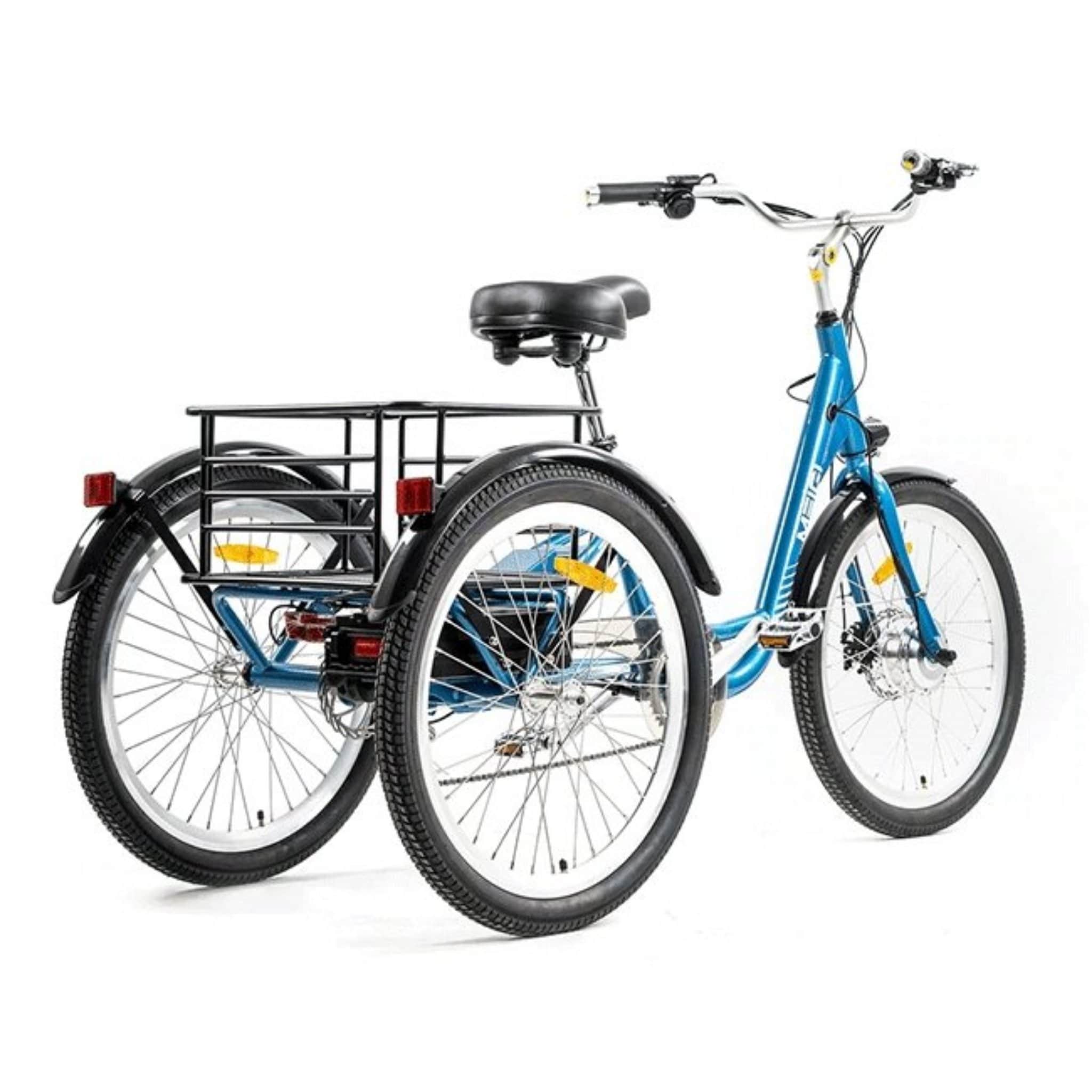Dwmeigi MG708 24" 36V/13AH 350W Step-Through Adult Electric Trike, 330LBS (SAK60302)