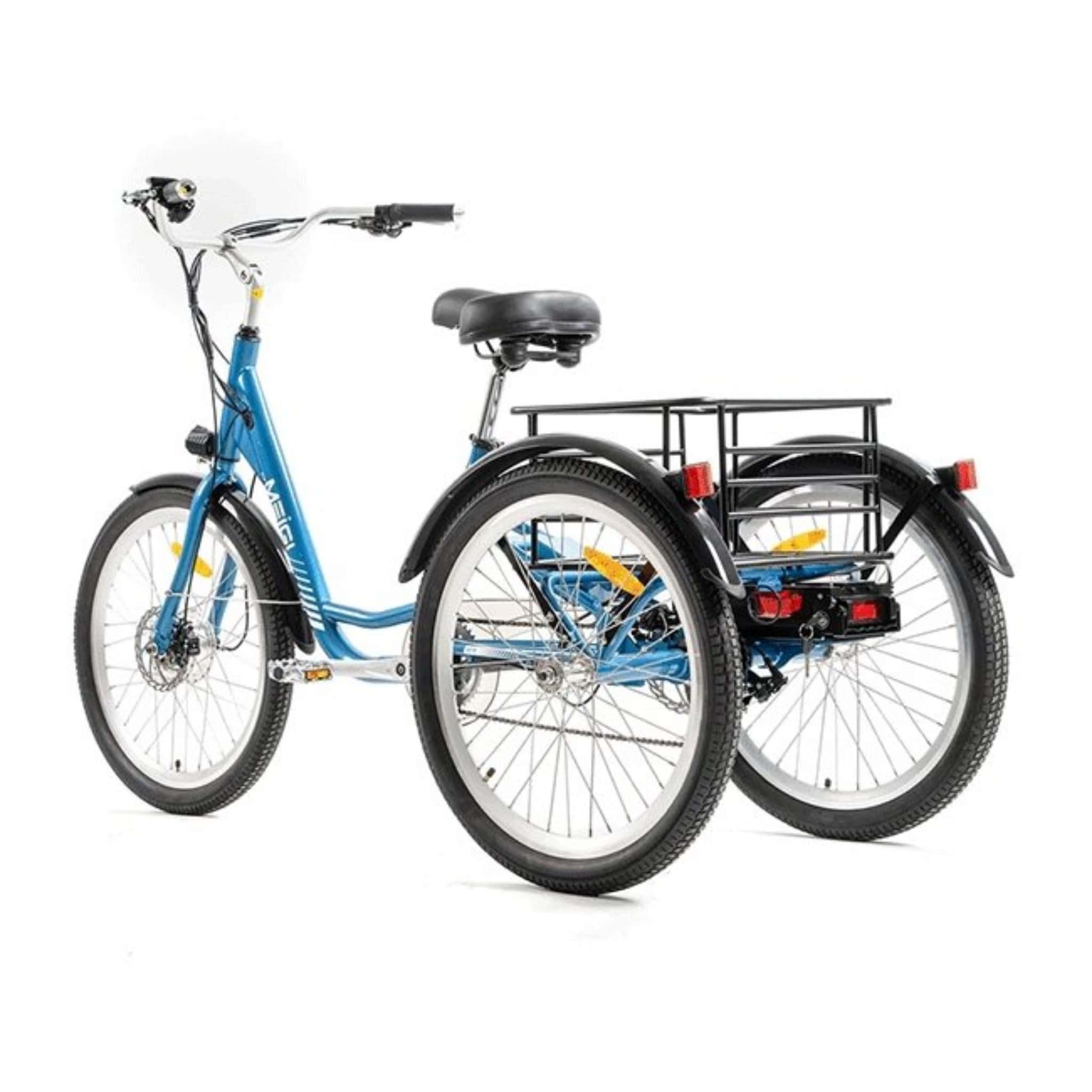 Dwmeigi MG708 24" 36V/13AH 350W Step-Through Adult Electric Trike, 330LBS (SAK60302)