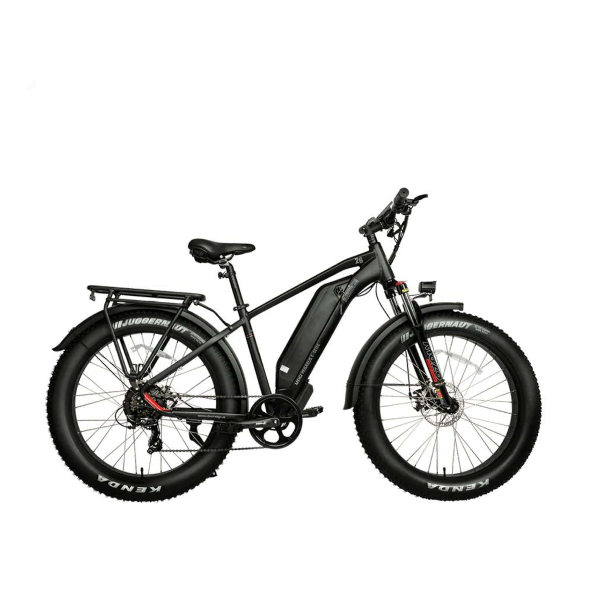 DWMEIGI MG8713 PEGASUS 26" 48V/16AH 750W Fat Tire Electric Bike, 280LBS - SAKSBY.com - Electric Side View