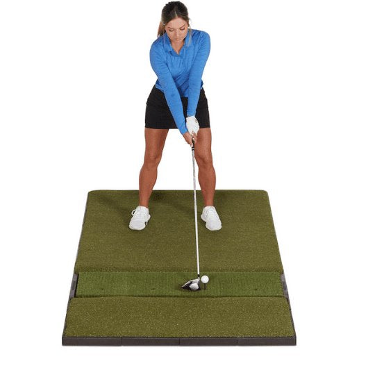 Shop Indoor Golf Fiberbuilt 4' x 7' Single Sided Studio Golf Mat