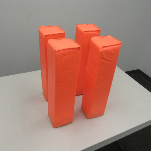 First Team Bright Orange End Zone Markers