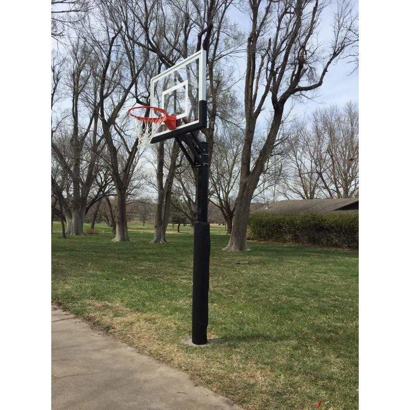 First Team Champ™ In Ground Adjustable Basketball Goal