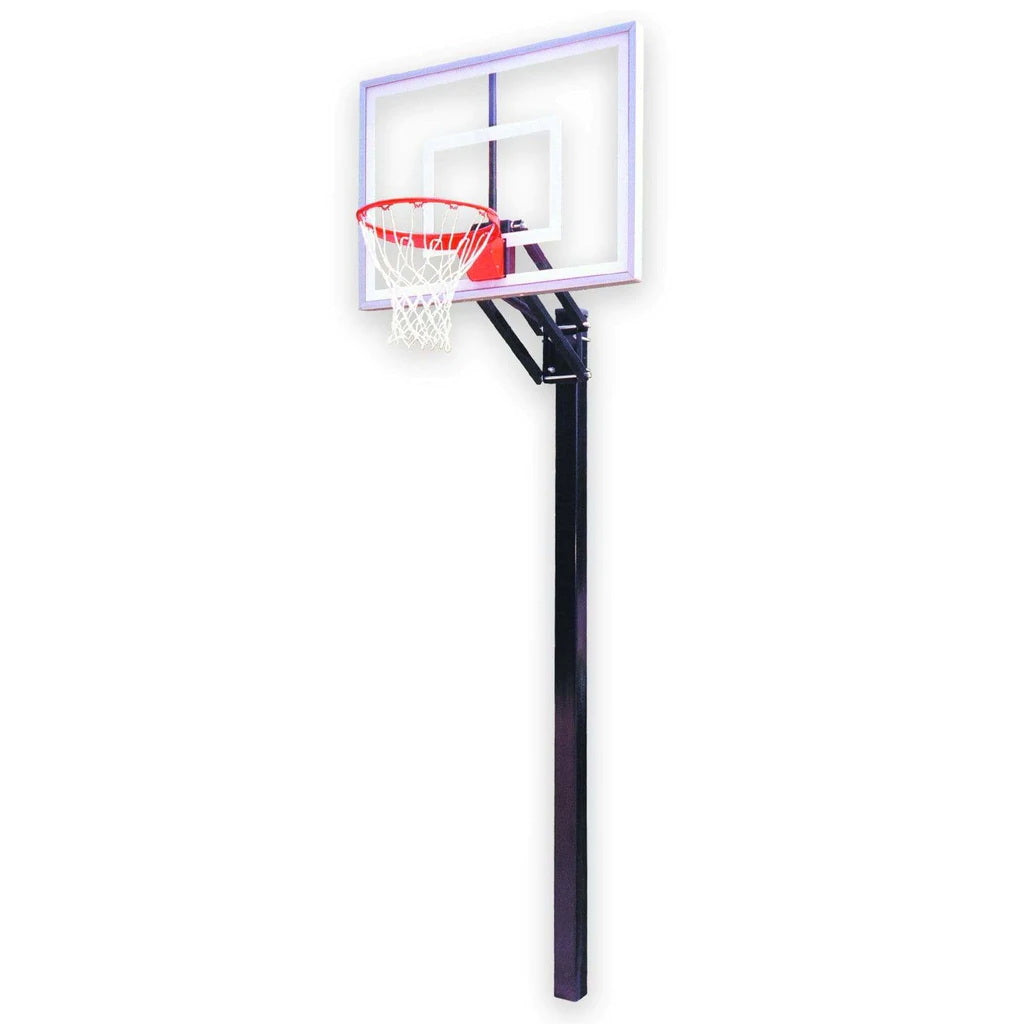 First Team Champ™ In Ground Adjustable Basketball Goal