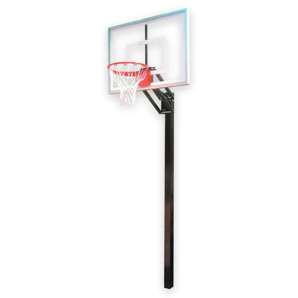 First Team Champ™ In Ground Adjustable Basketball Goal