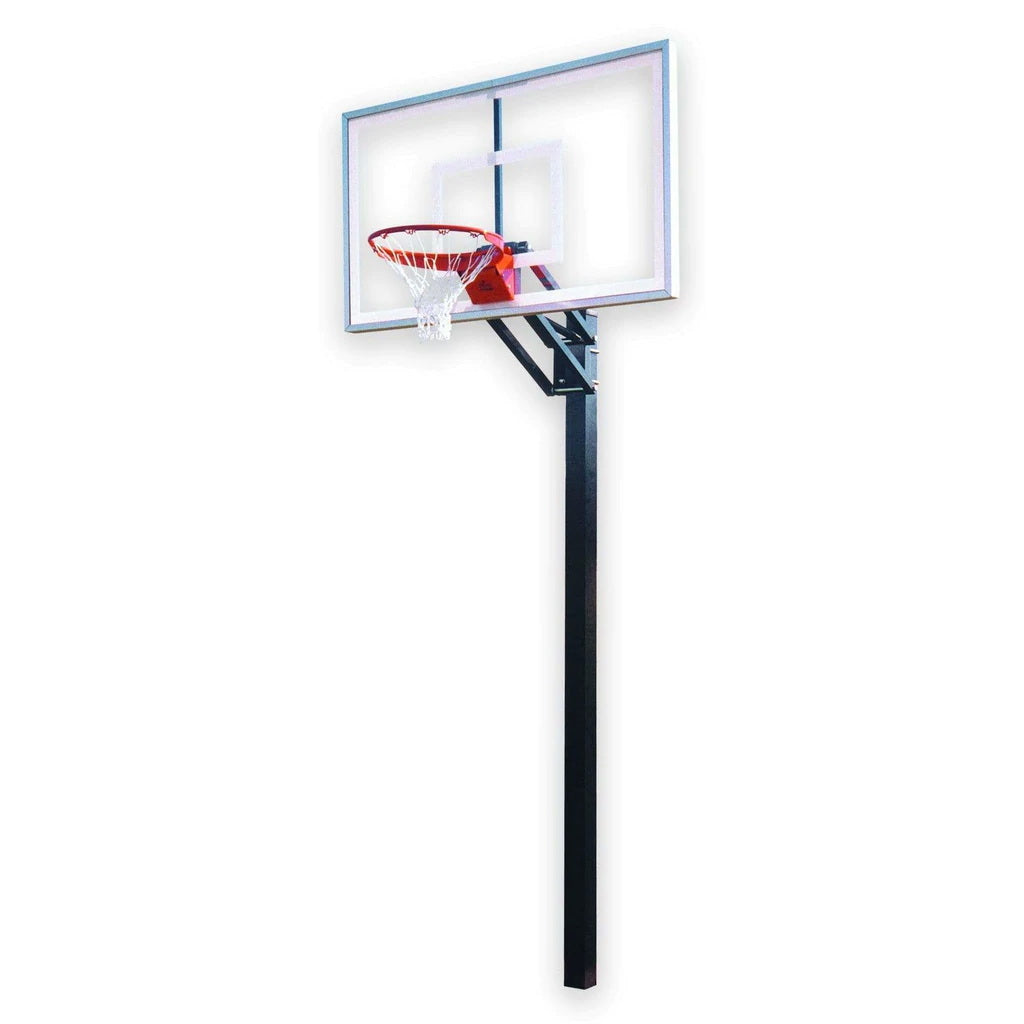 First Team Champ™ In Ground Adjustable Basketball Goal